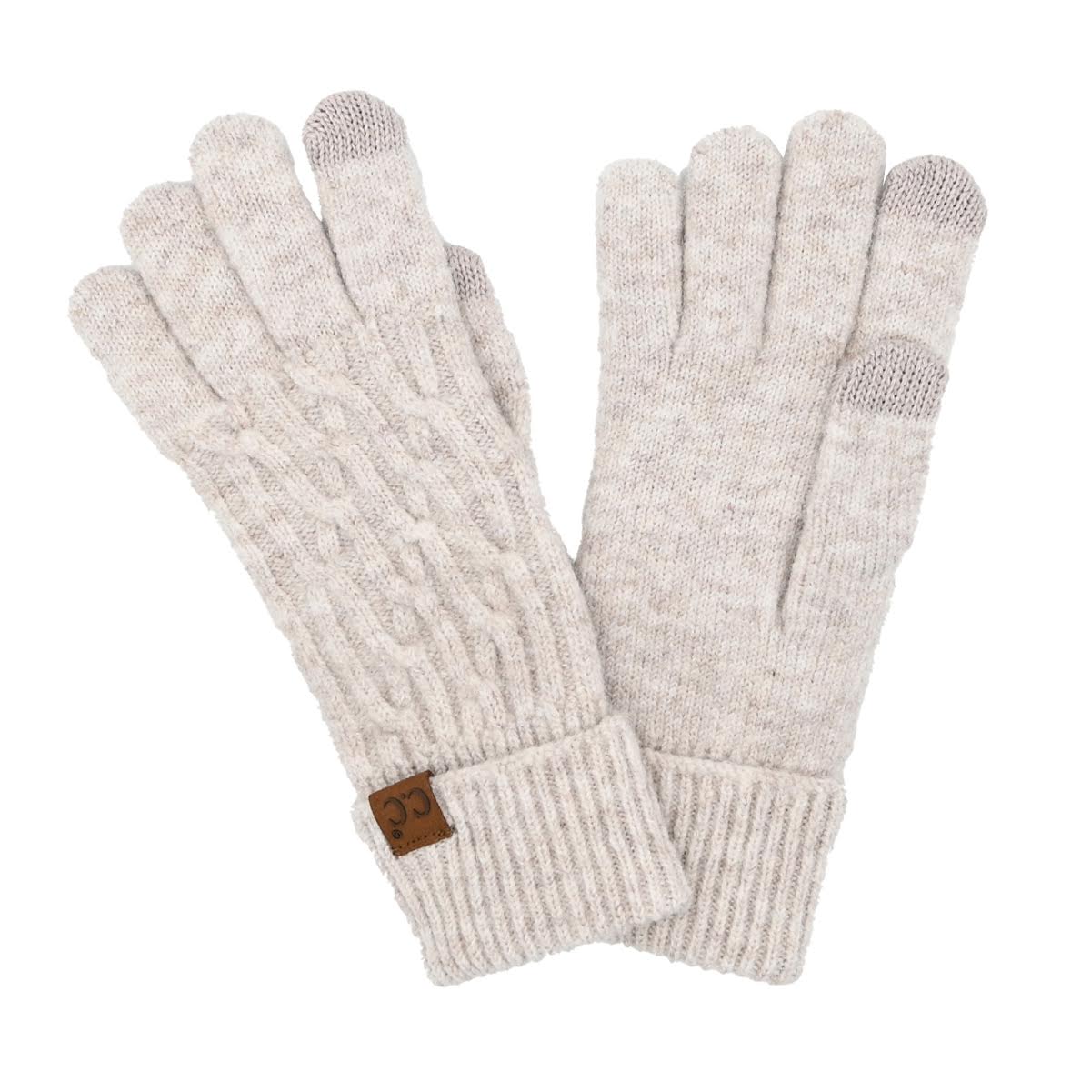 Cable Knit Gloves