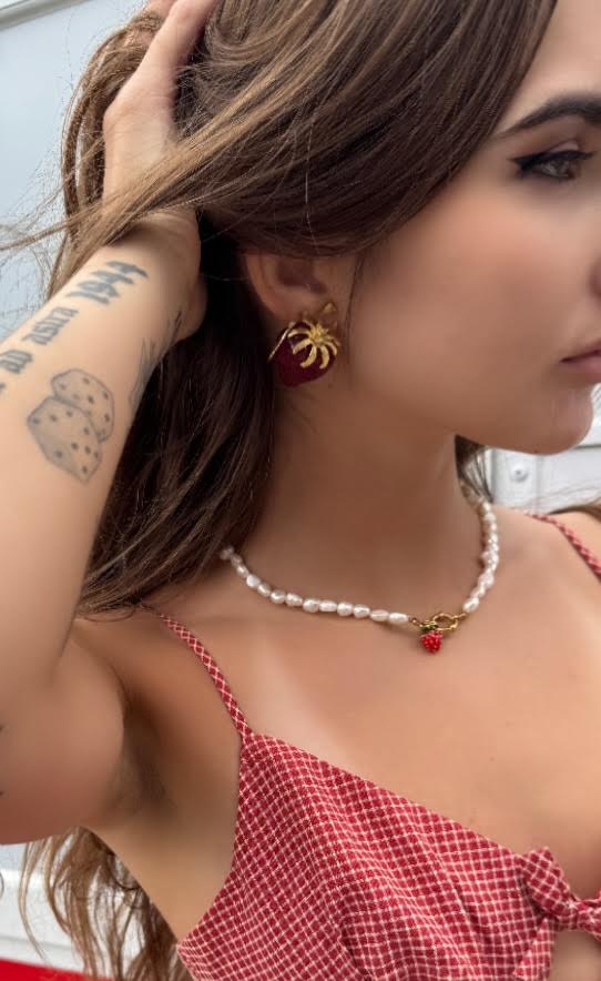 Strawberry Stud Earrings
