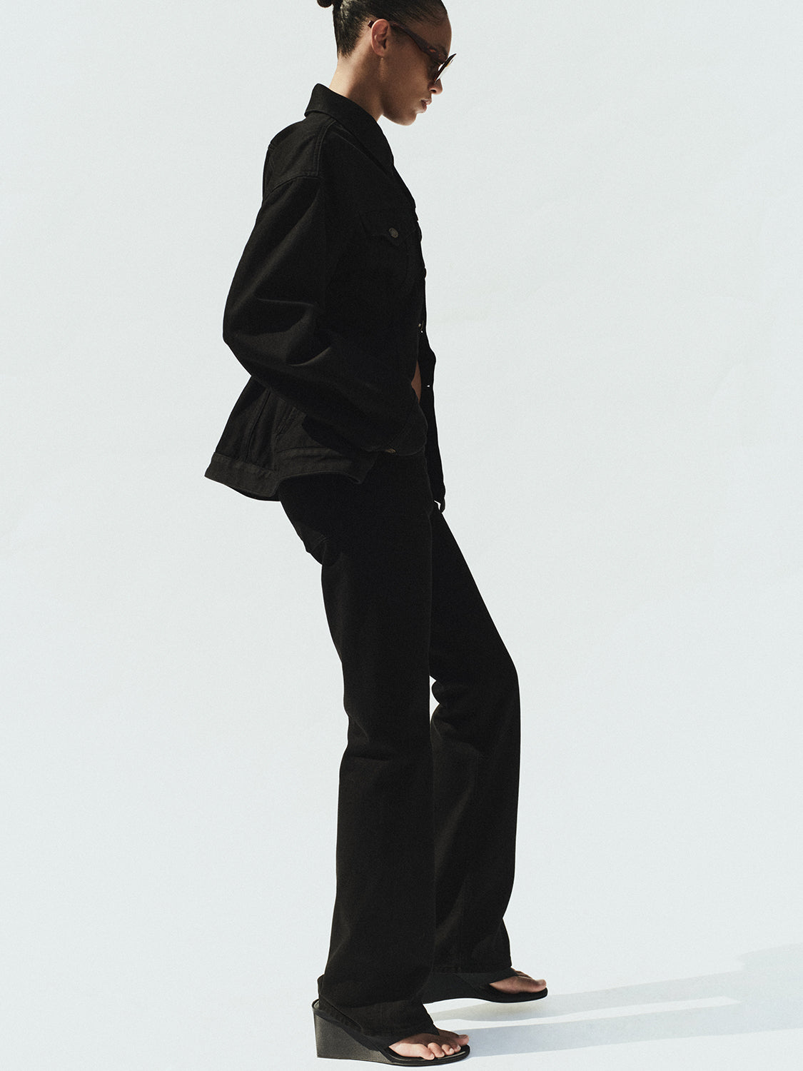 Low Rise Boot Cut Jeans