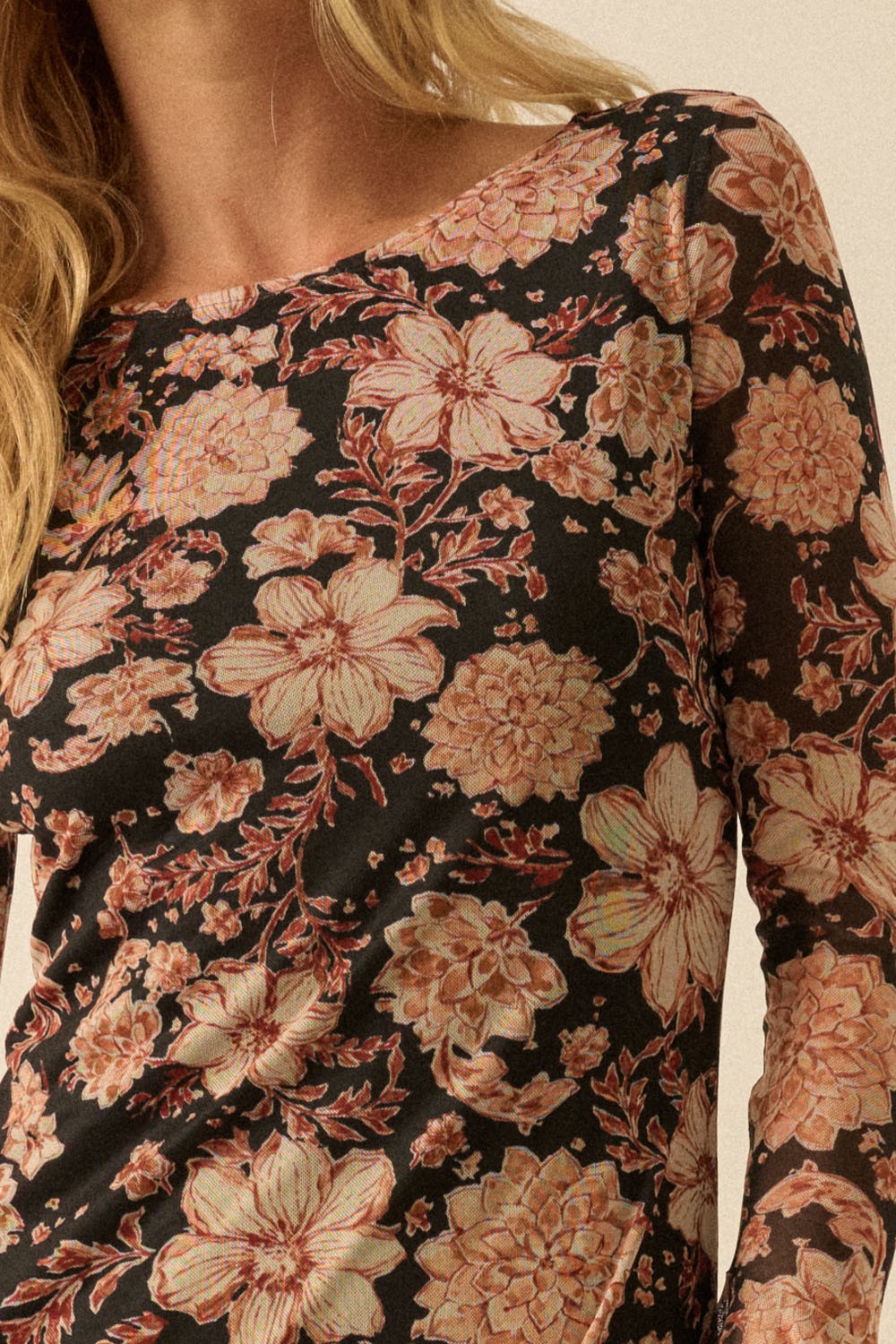 Harper Mesh Maxi Dress