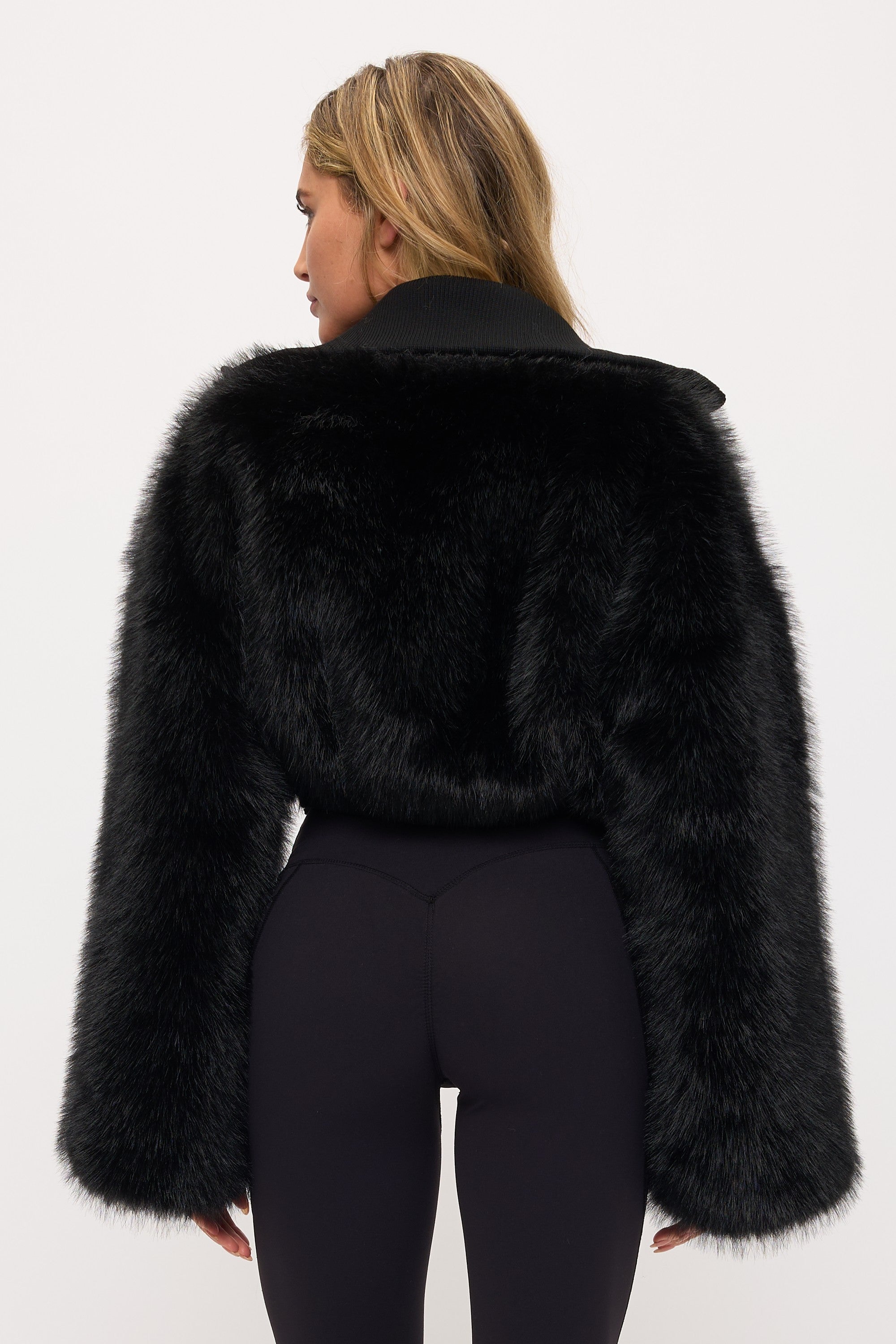 Miss Meow Faux Fur Coat