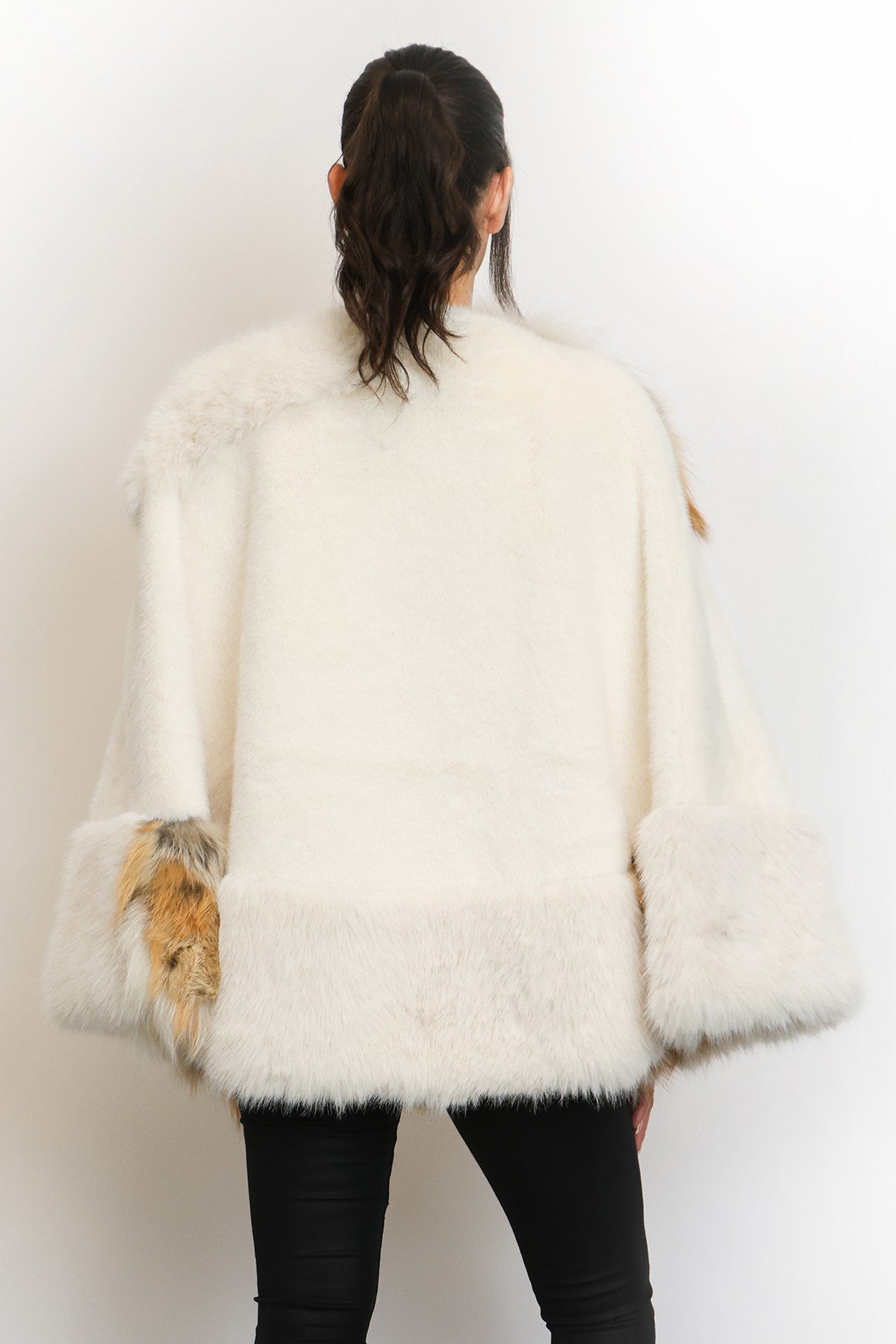 Juno Faux Fur Cape