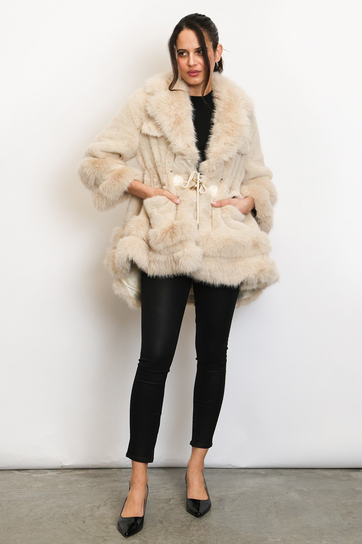 Francesca Faux Fur Coat