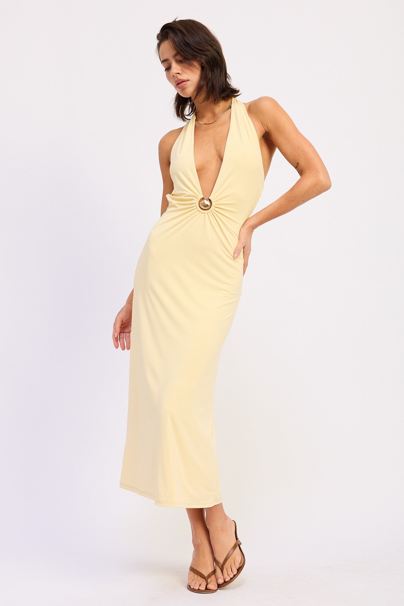 Zanzibar Halter Dress