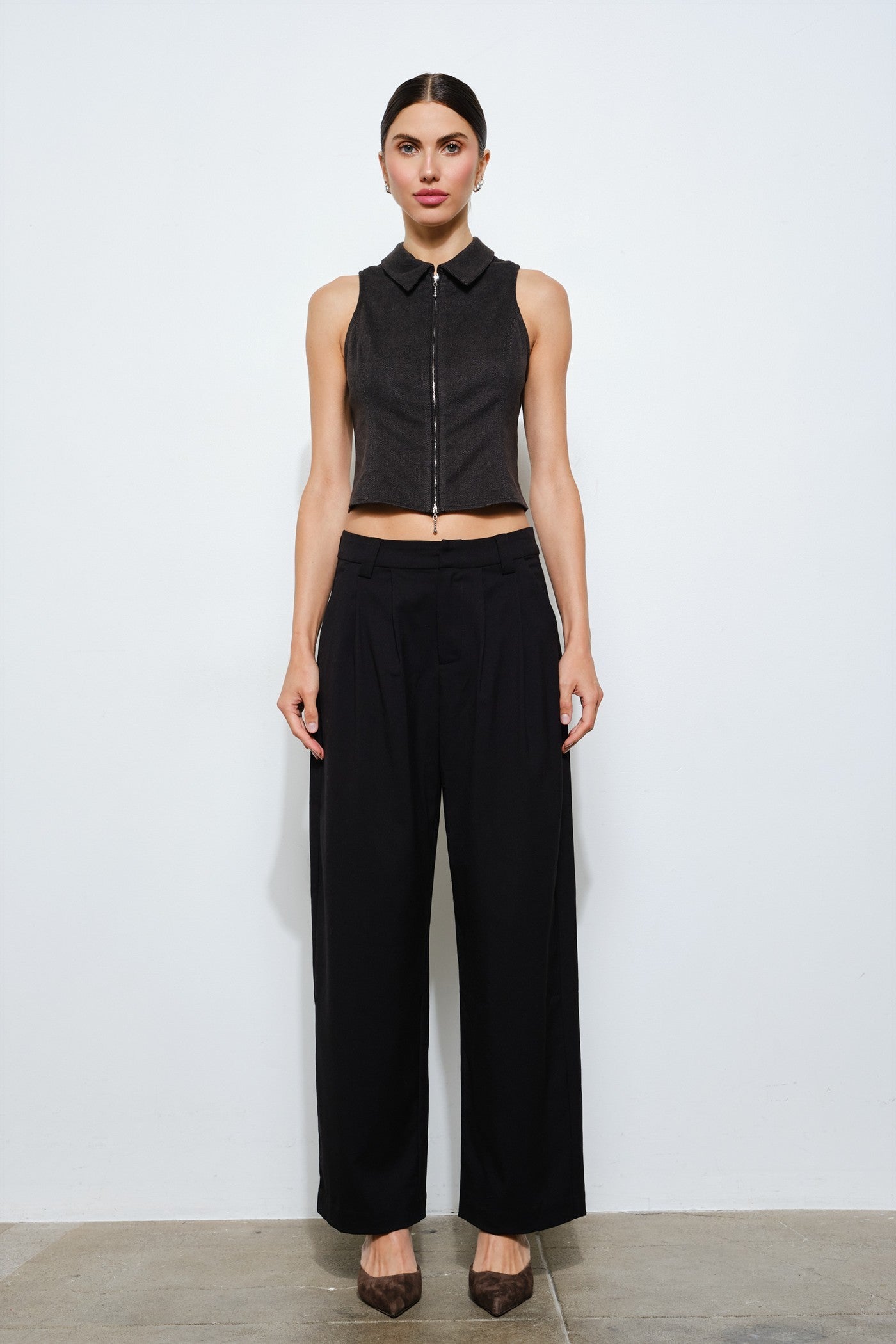 Sylvia Wide Leg Trousers