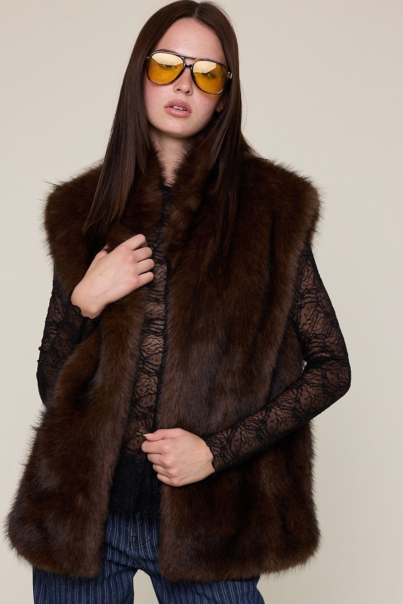 Kimberly Faux Fur Vest