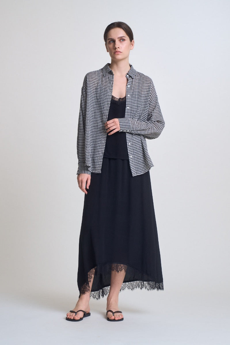 Carine Button Up Top