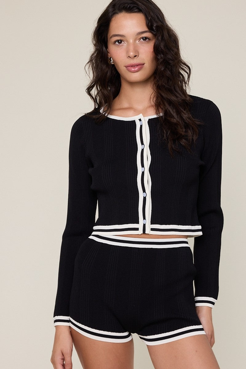 Lissa Cropped Cardigan