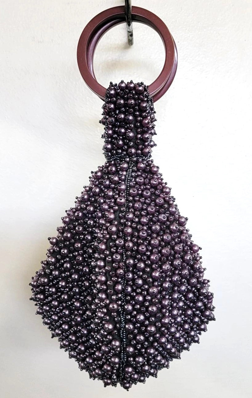 Beaded Pearl Wristlet