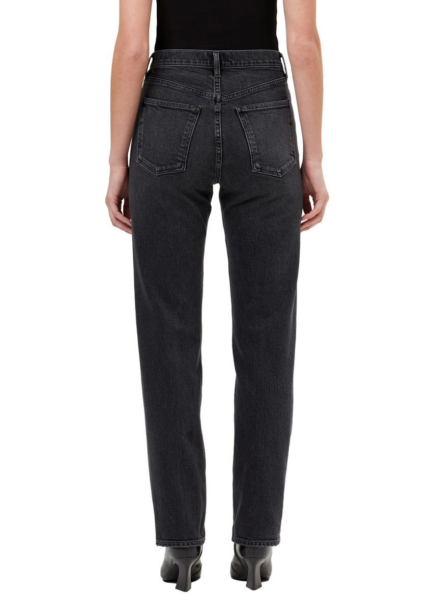 90s Pinch Waist Long Jean
