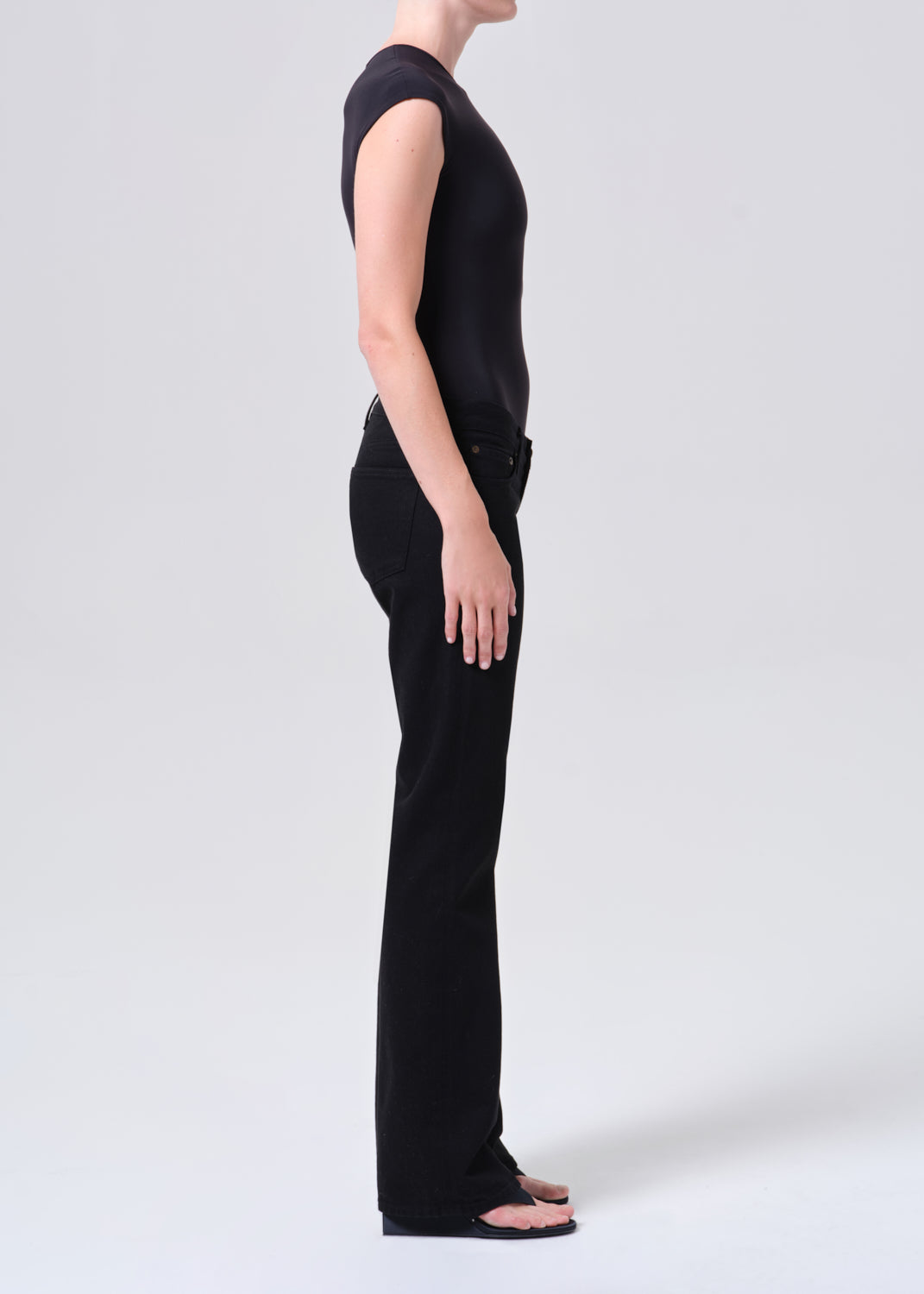 Low Rise Boot Cut Jeans