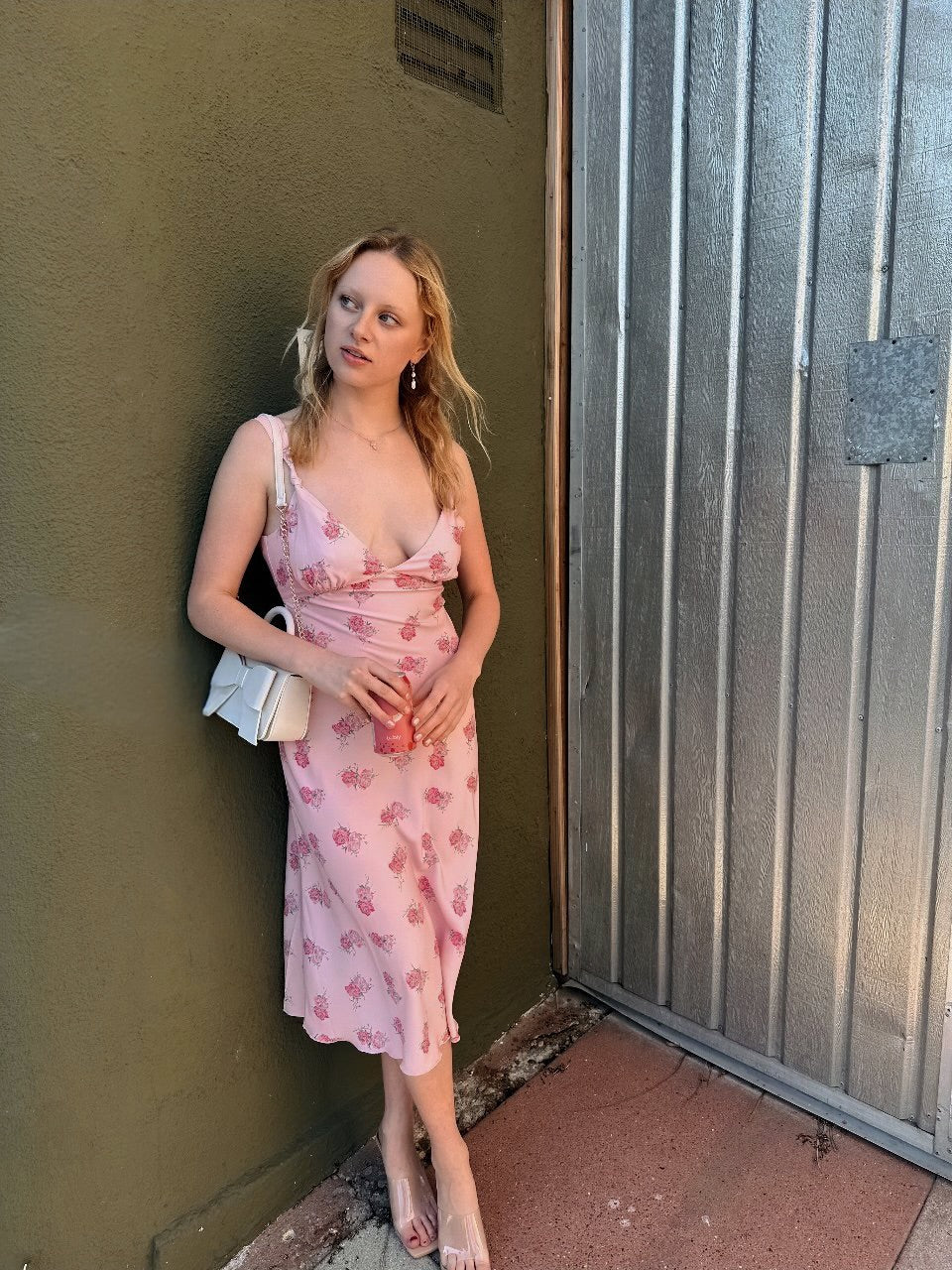 Gem Crepe Midi Dress