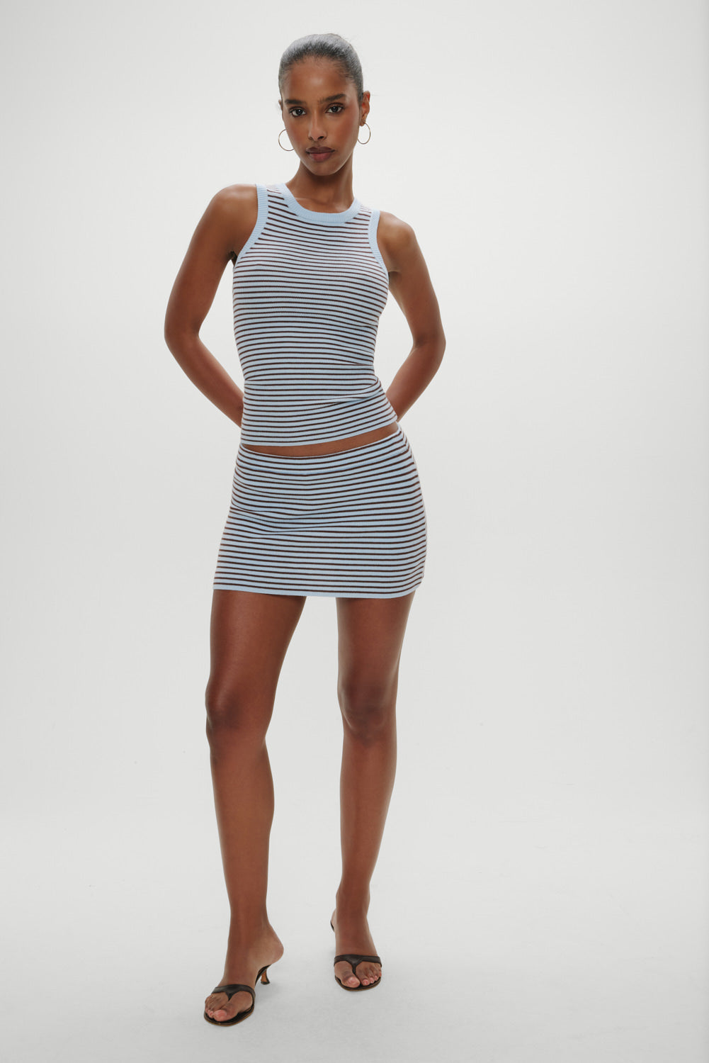Montauk Stripe Cuddle Tank