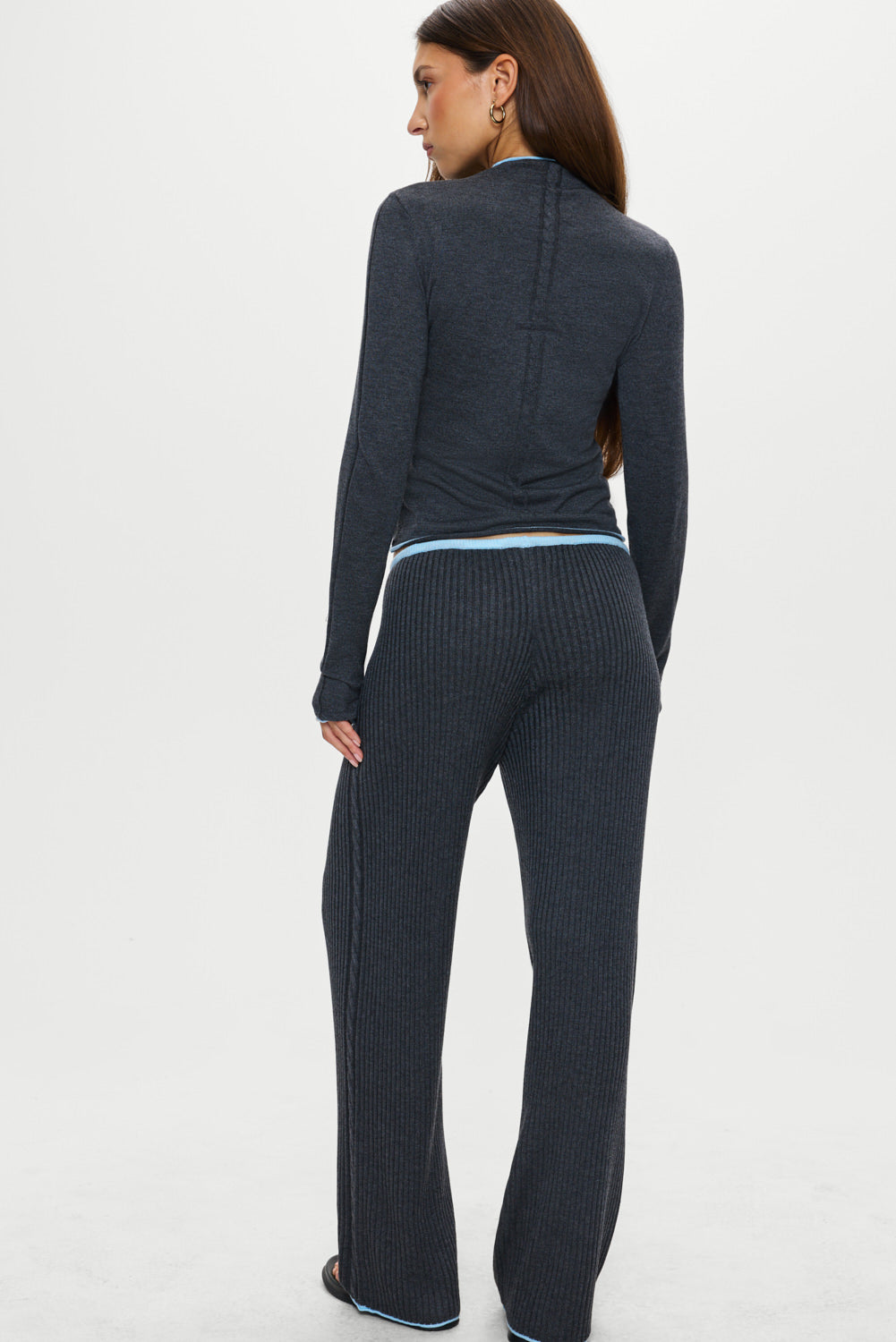 Lochlin Ribbed Knit Pant