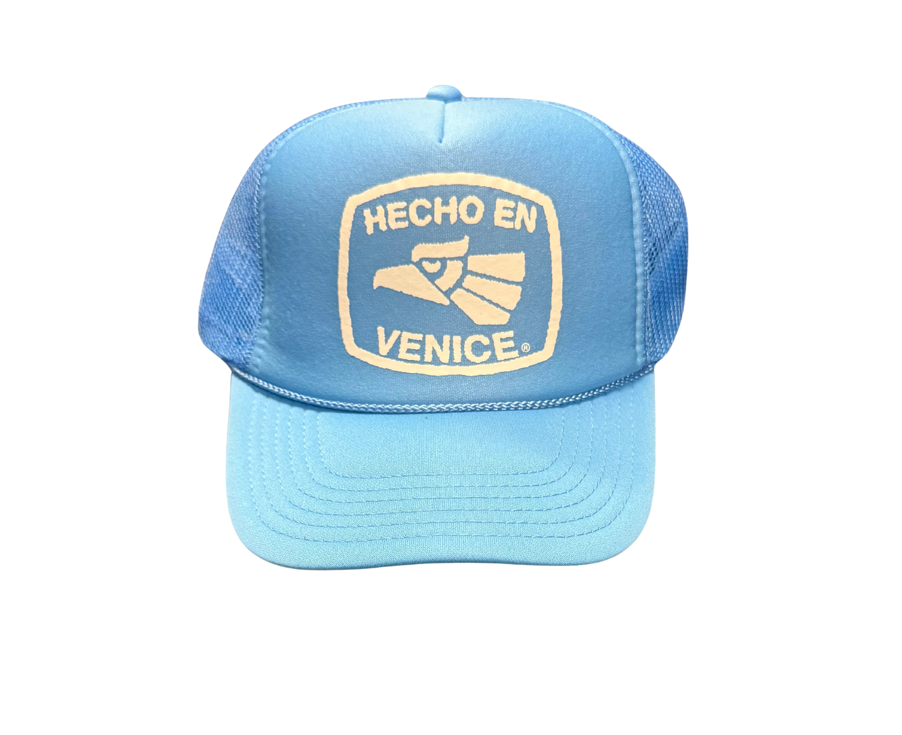 Hecho en Venice Trucker Cap, Baby Blue