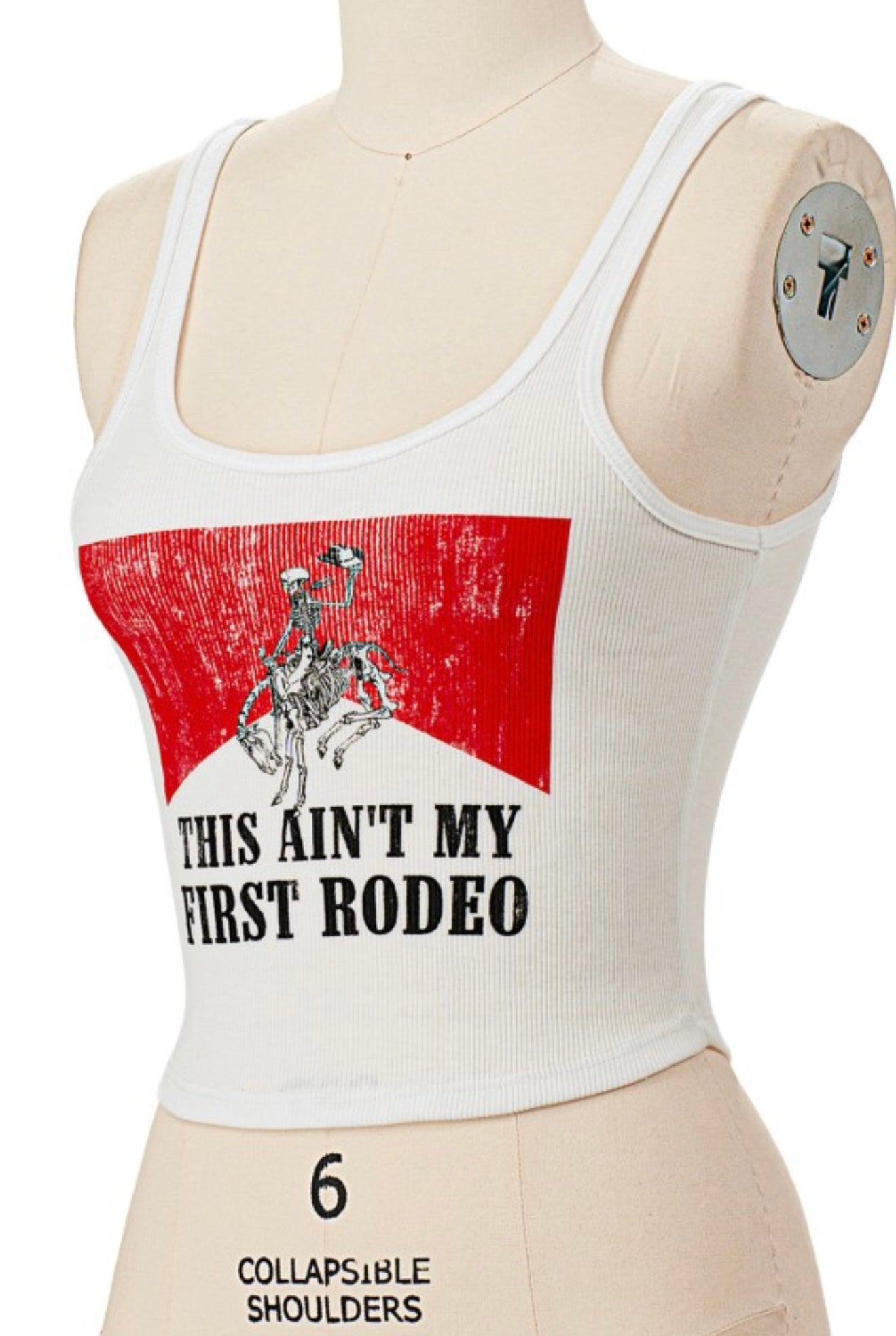 Ain't My First Rodeo Graphic Tank