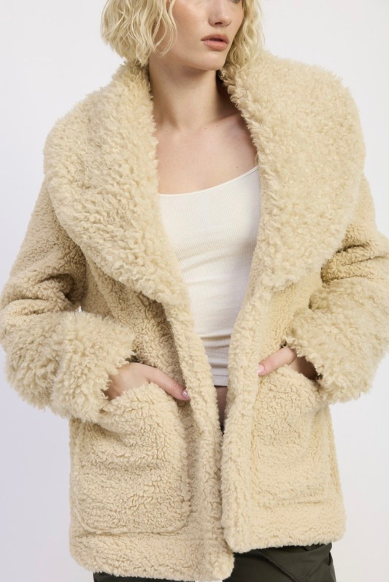 Meteoric Faux Fur Jacket