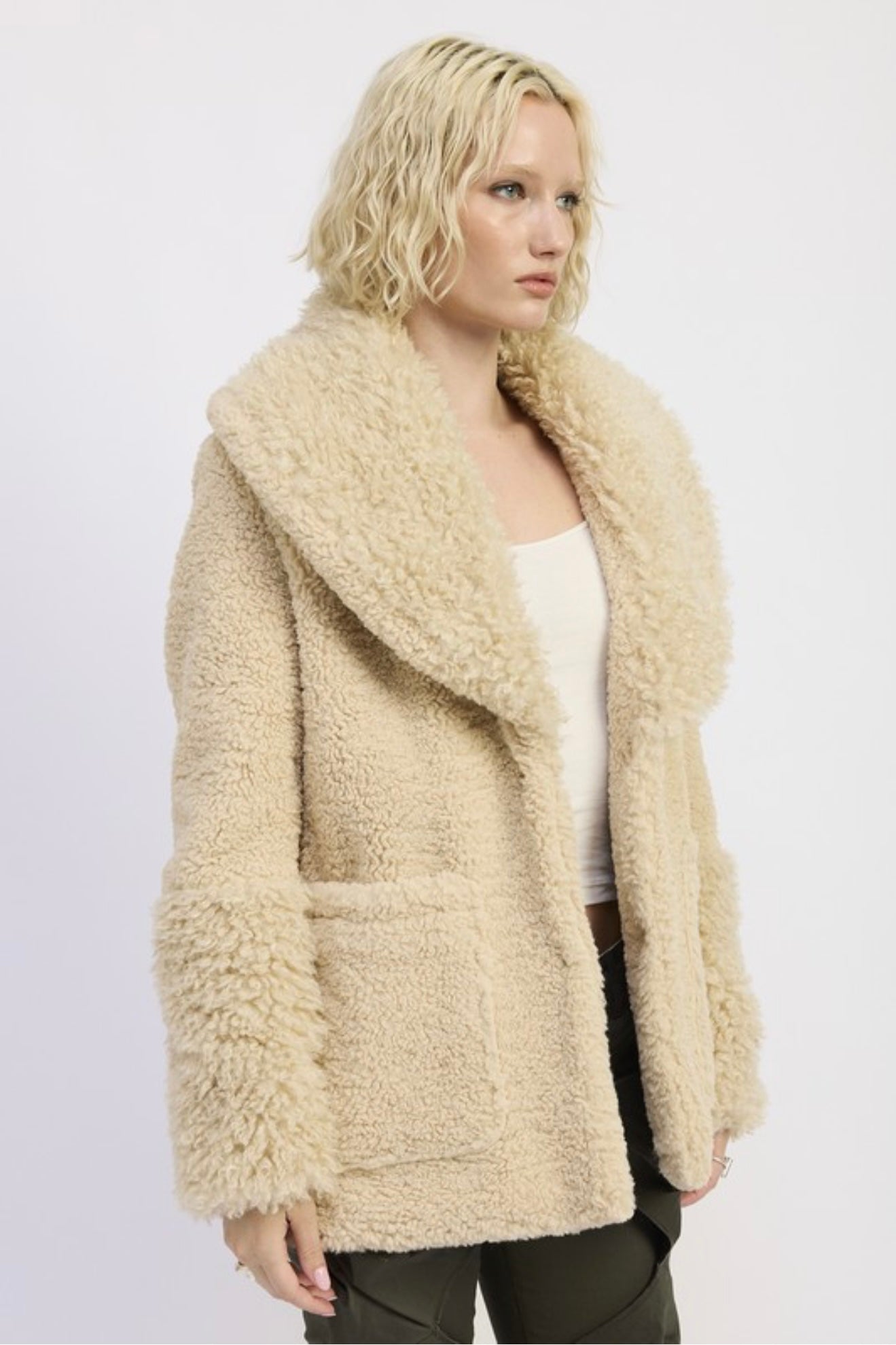 Meteoric Faux Fur Jacket