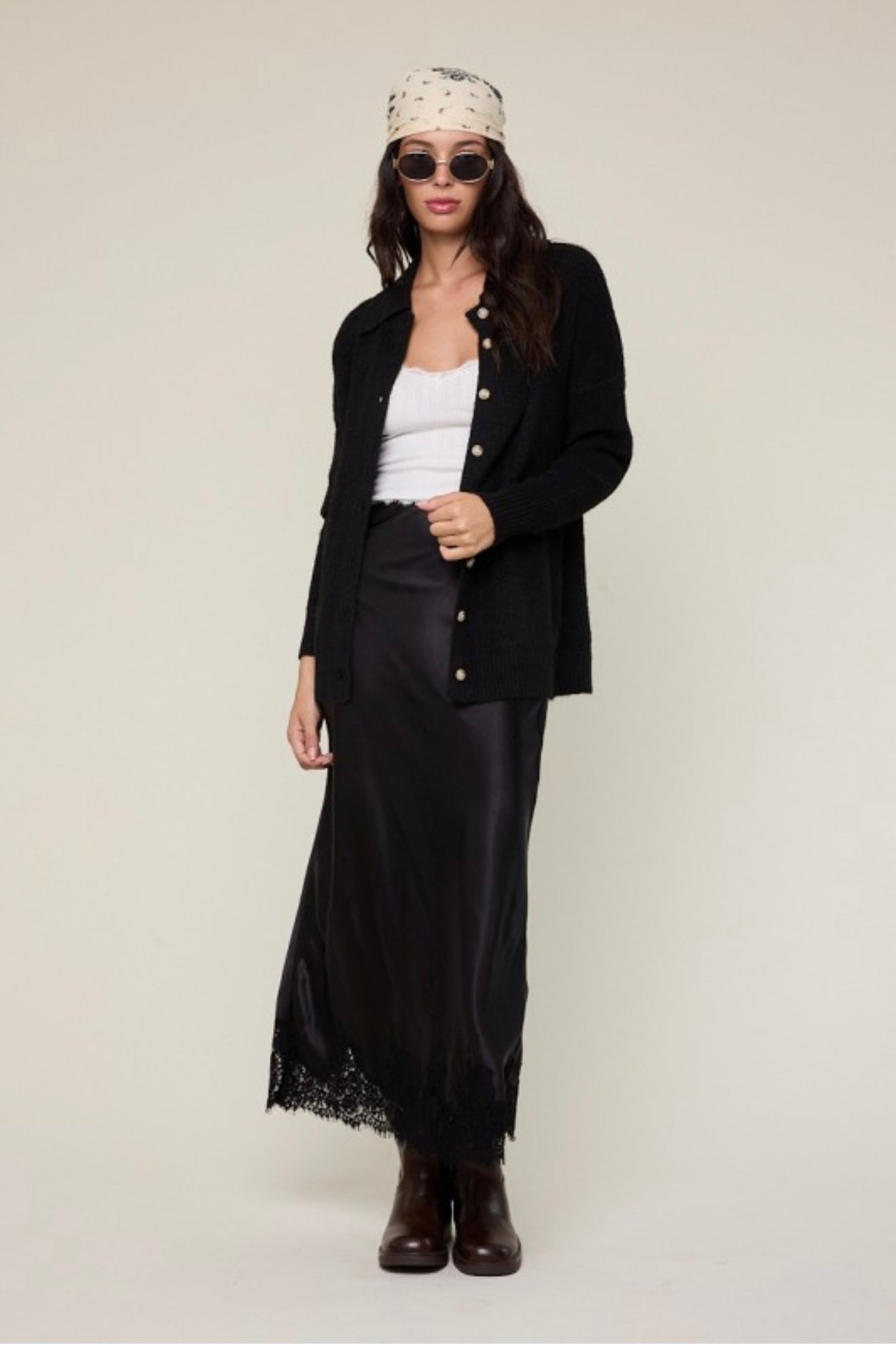 Eileen Maxi Slip Skirt