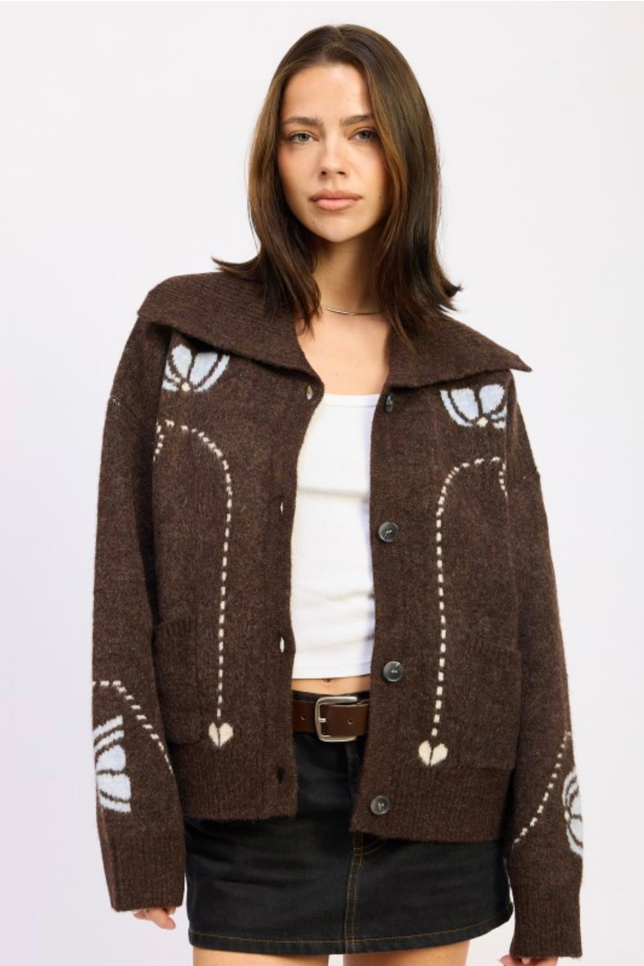 Marlena Zip Front Sweater