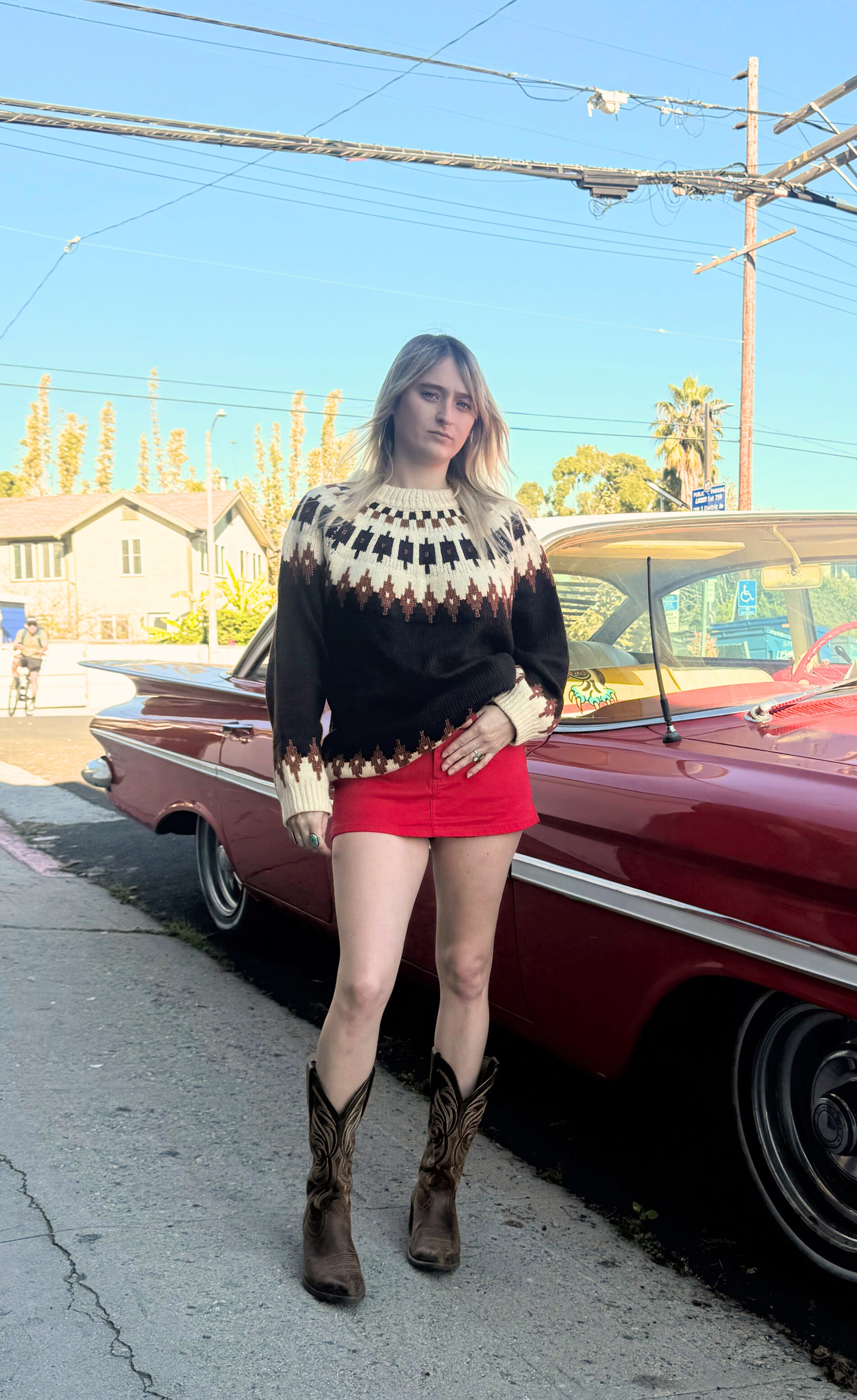 Kathleen Fair Isle Pullover