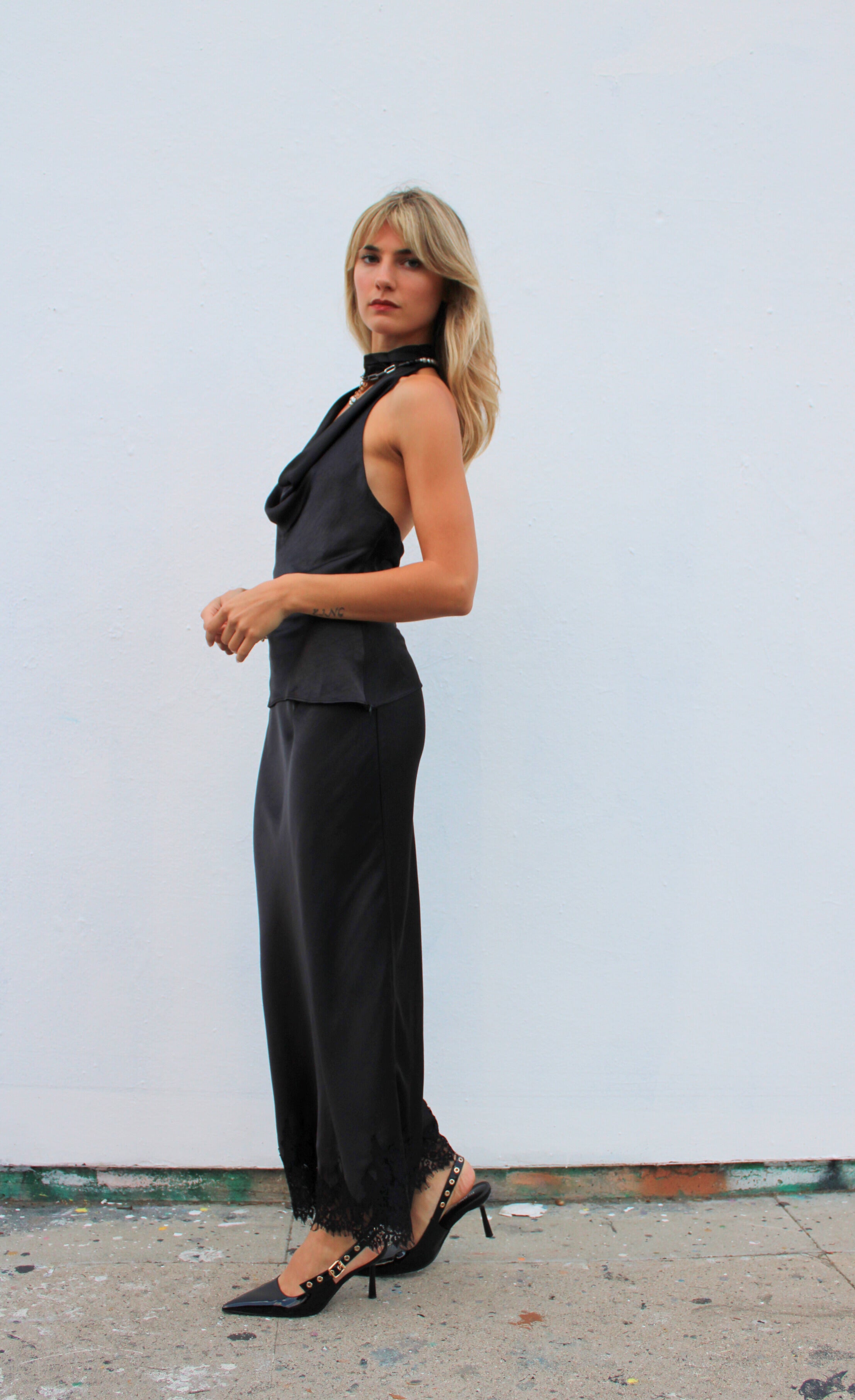 Eileen Maxi Slip Skirt