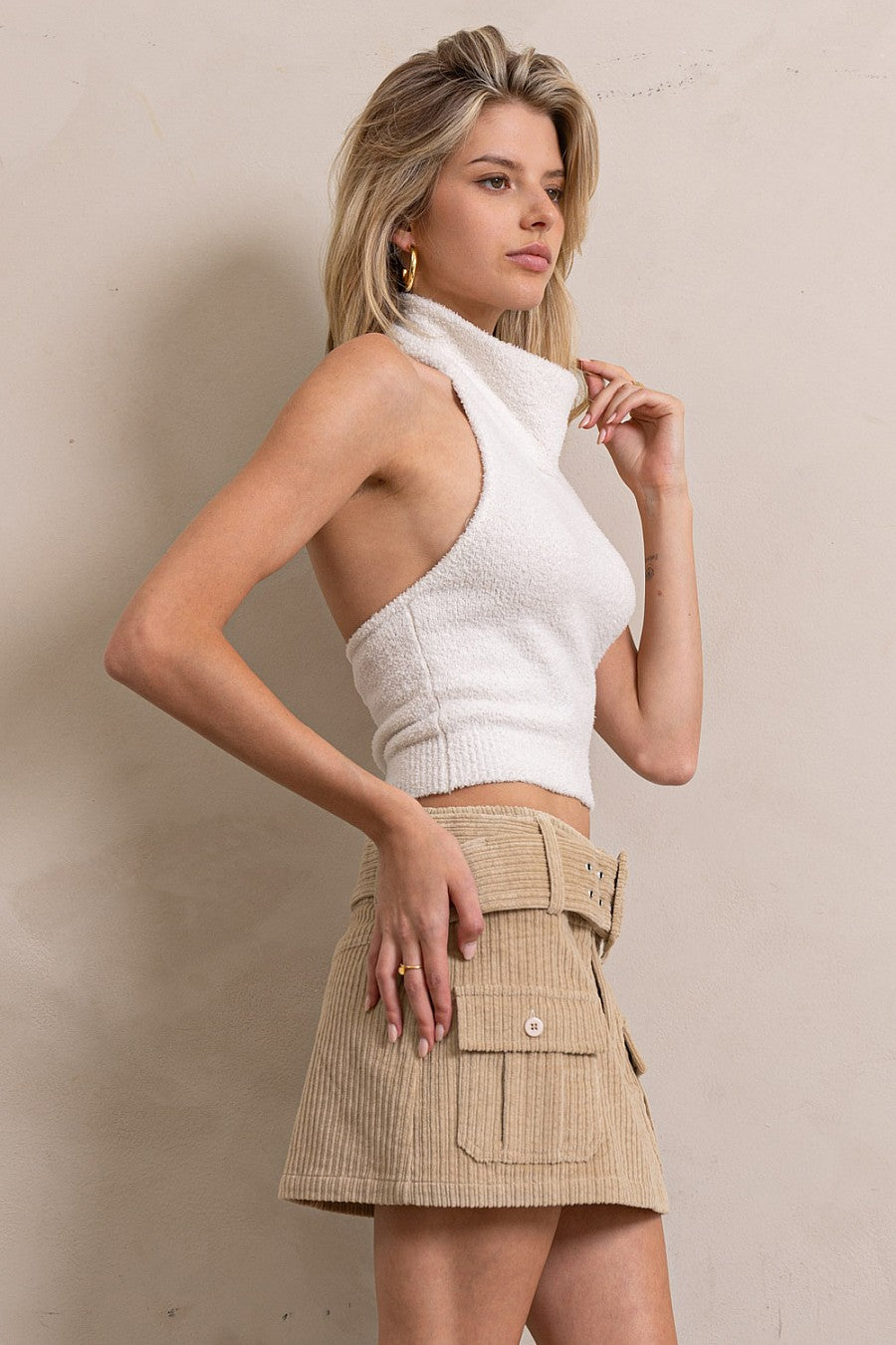 Kari Sleeveless Turtleneck 1029