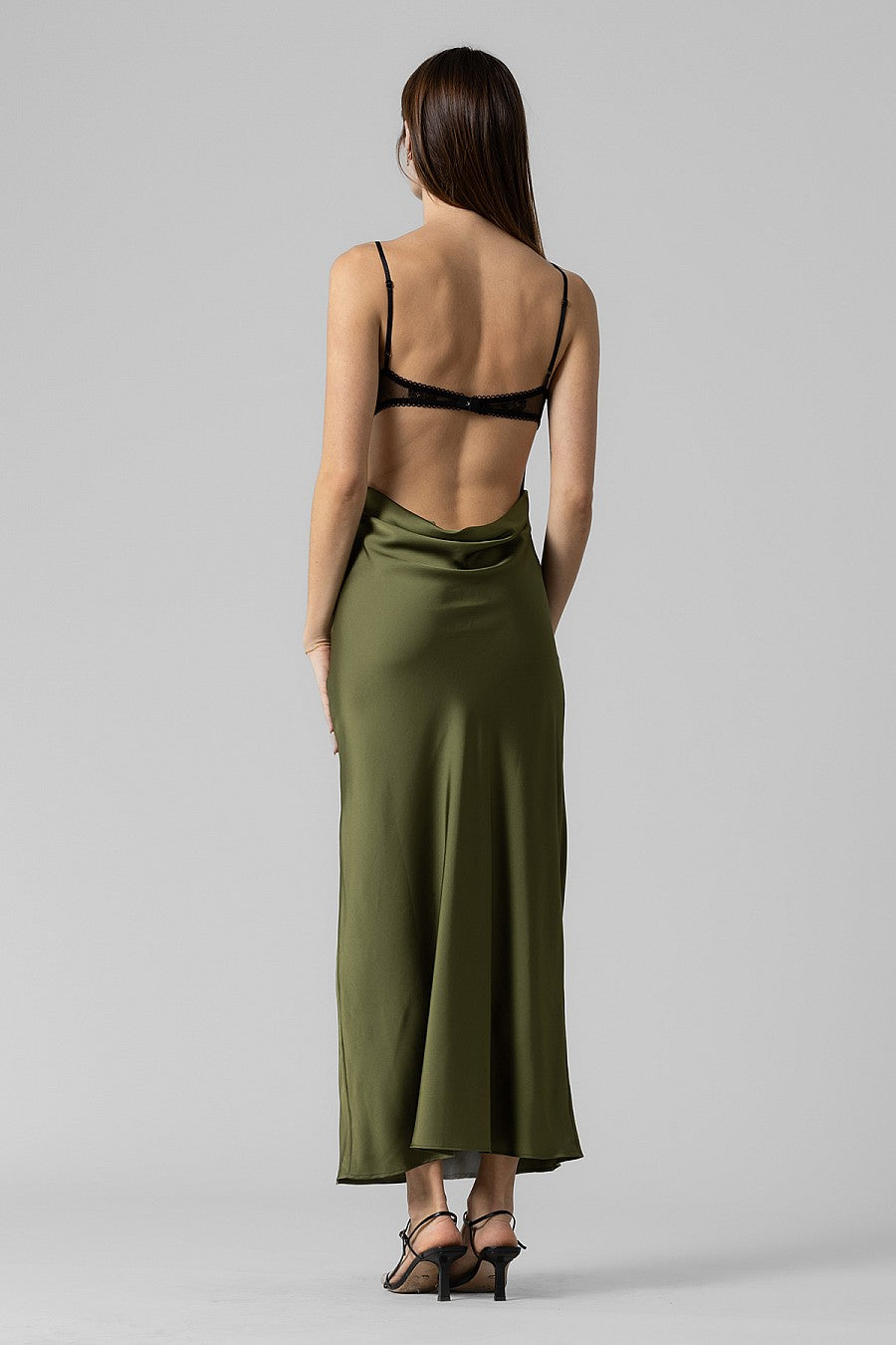 Ashlee Satin Dress