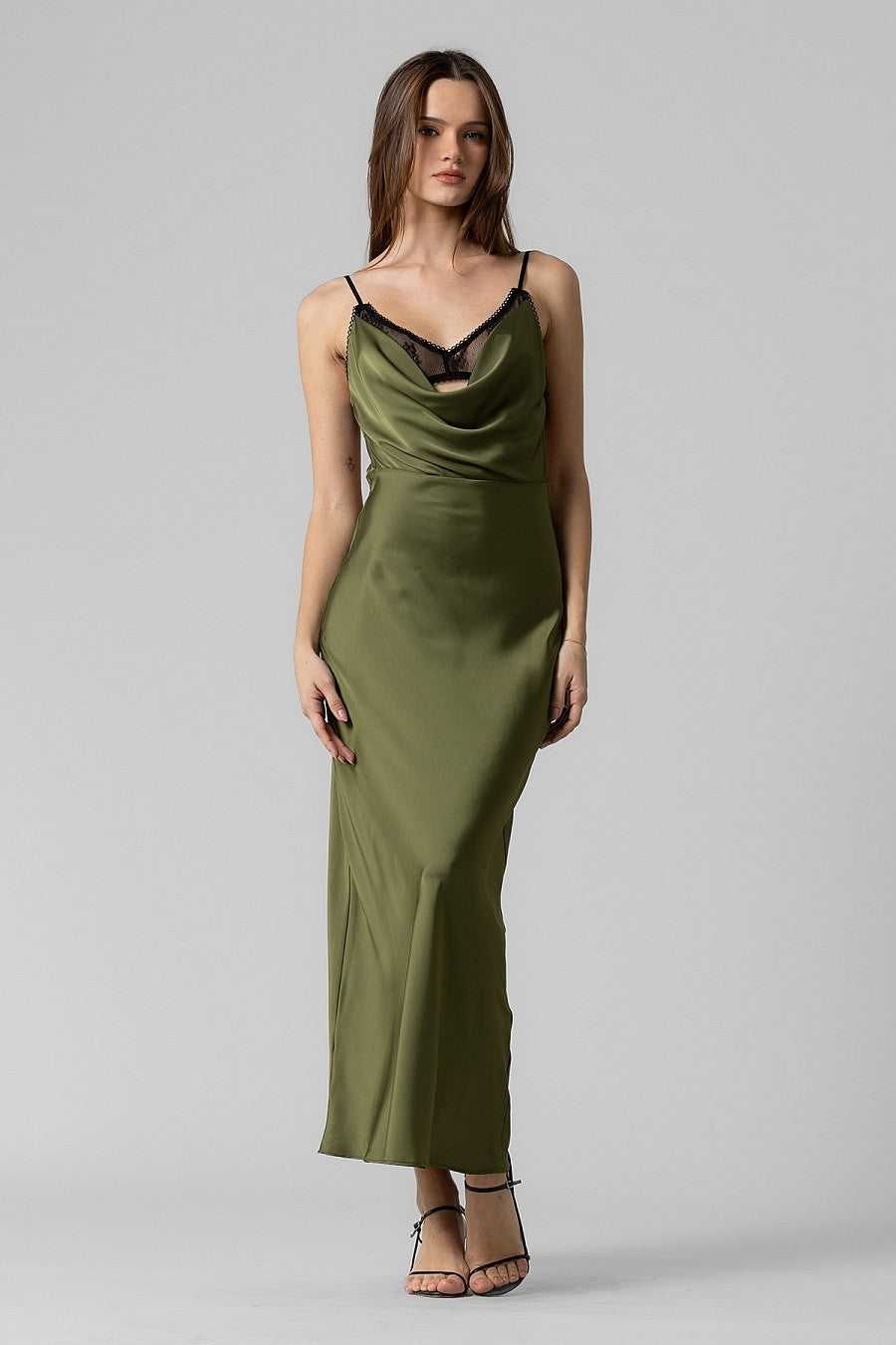Ashlee Satin Dress
