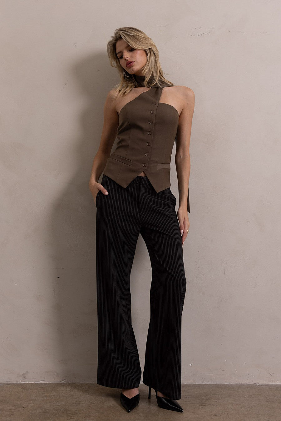 Piper Pinstripe Pants