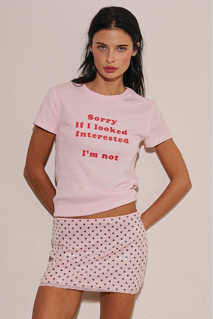 Not Interested T Shirt
