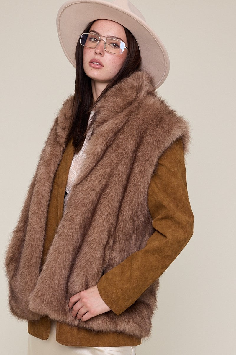 Maev Faux Fur Vest