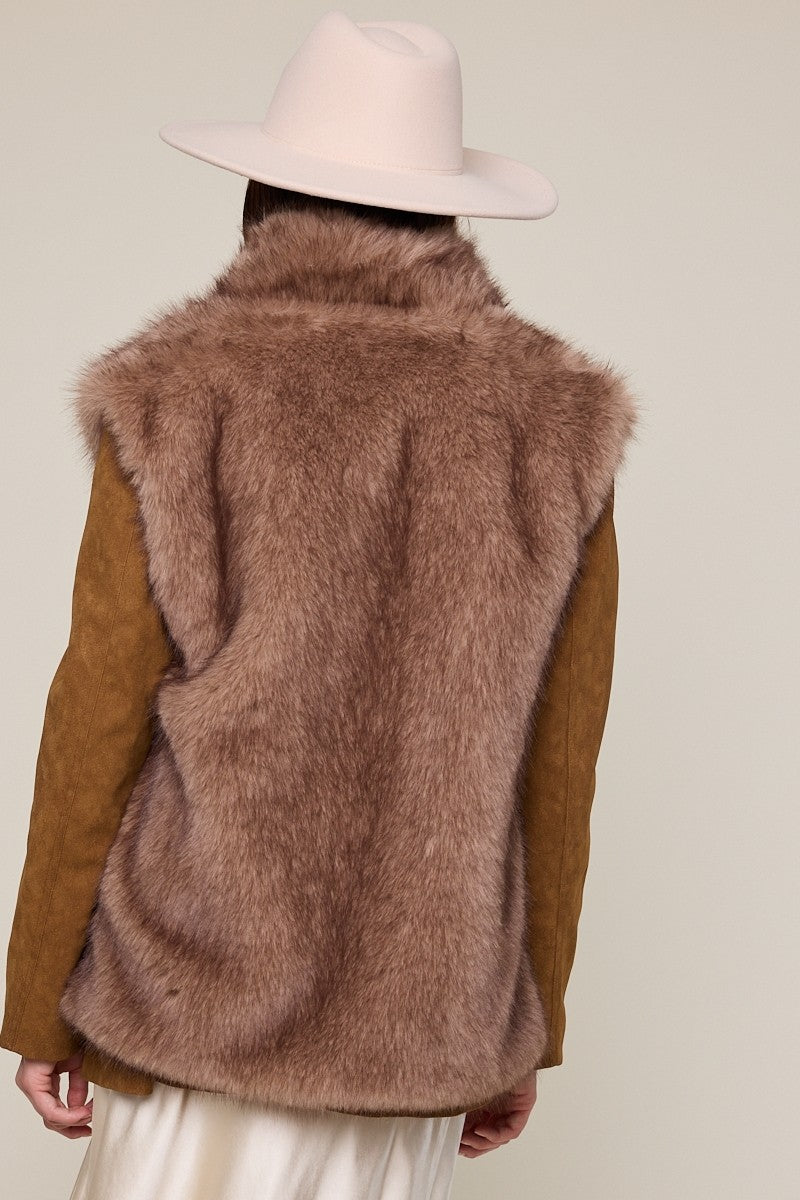 Maev Faux Fur Vest