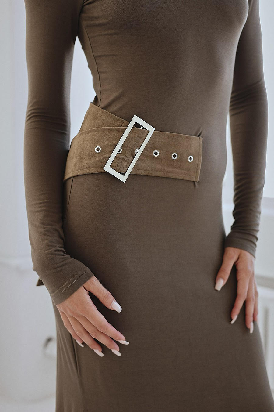 Astrid Belted Maxi Dress