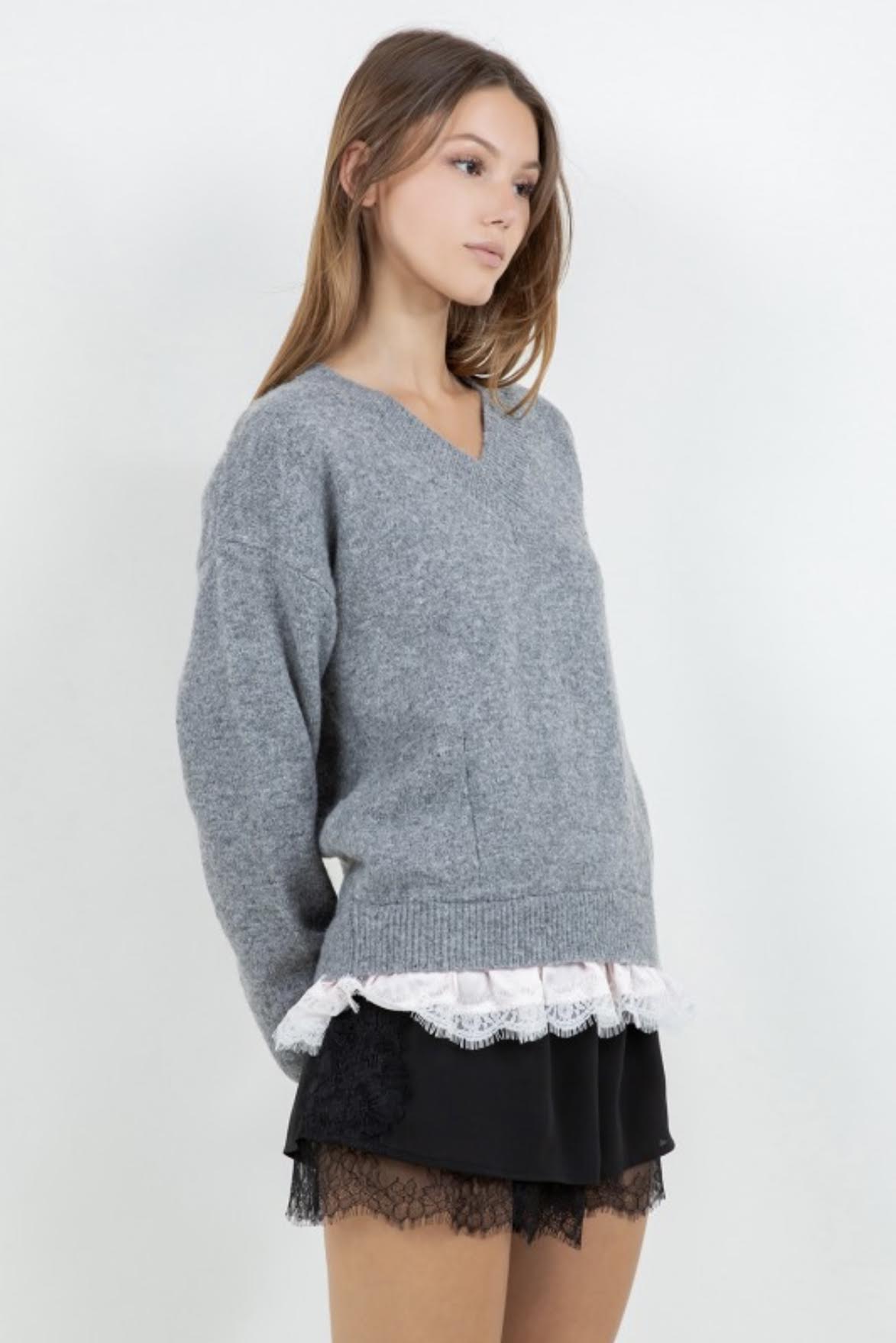 Lou V Neck Sweater