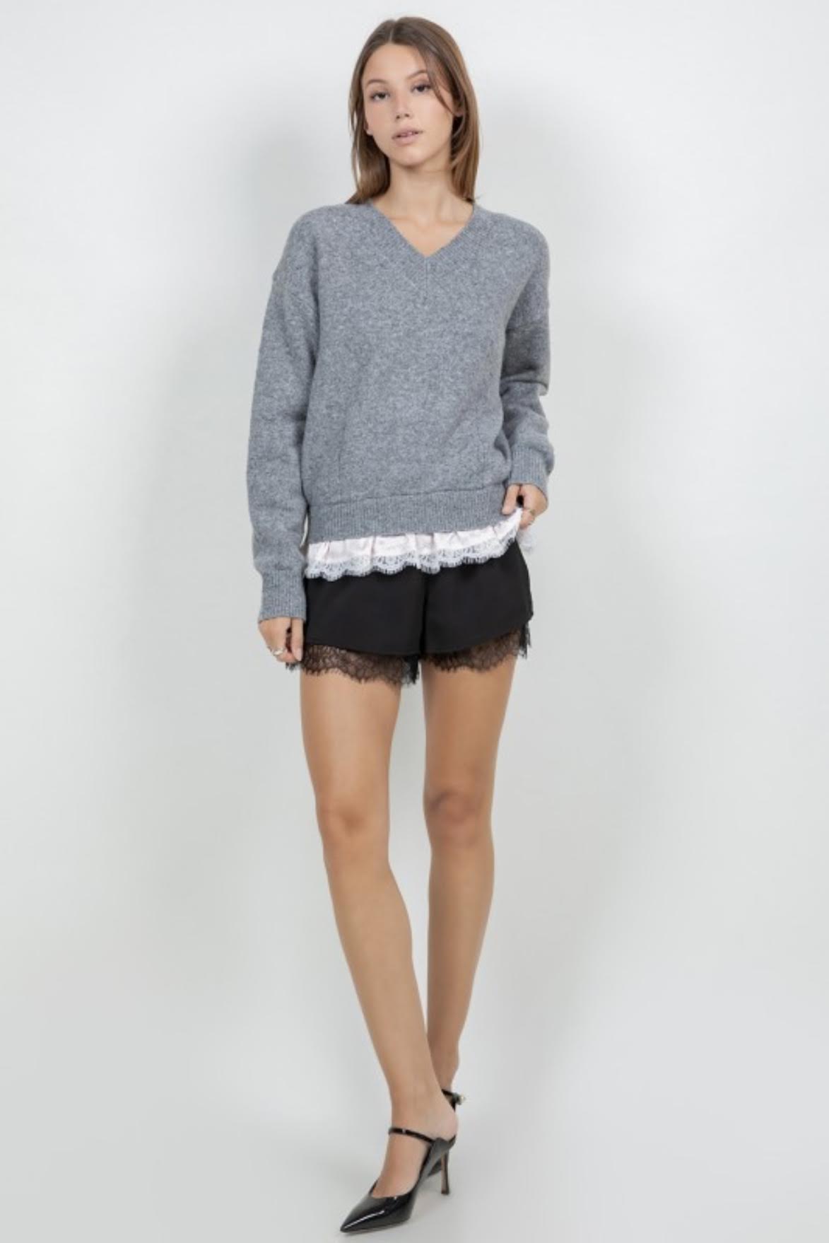 Lou V Neck Sweater