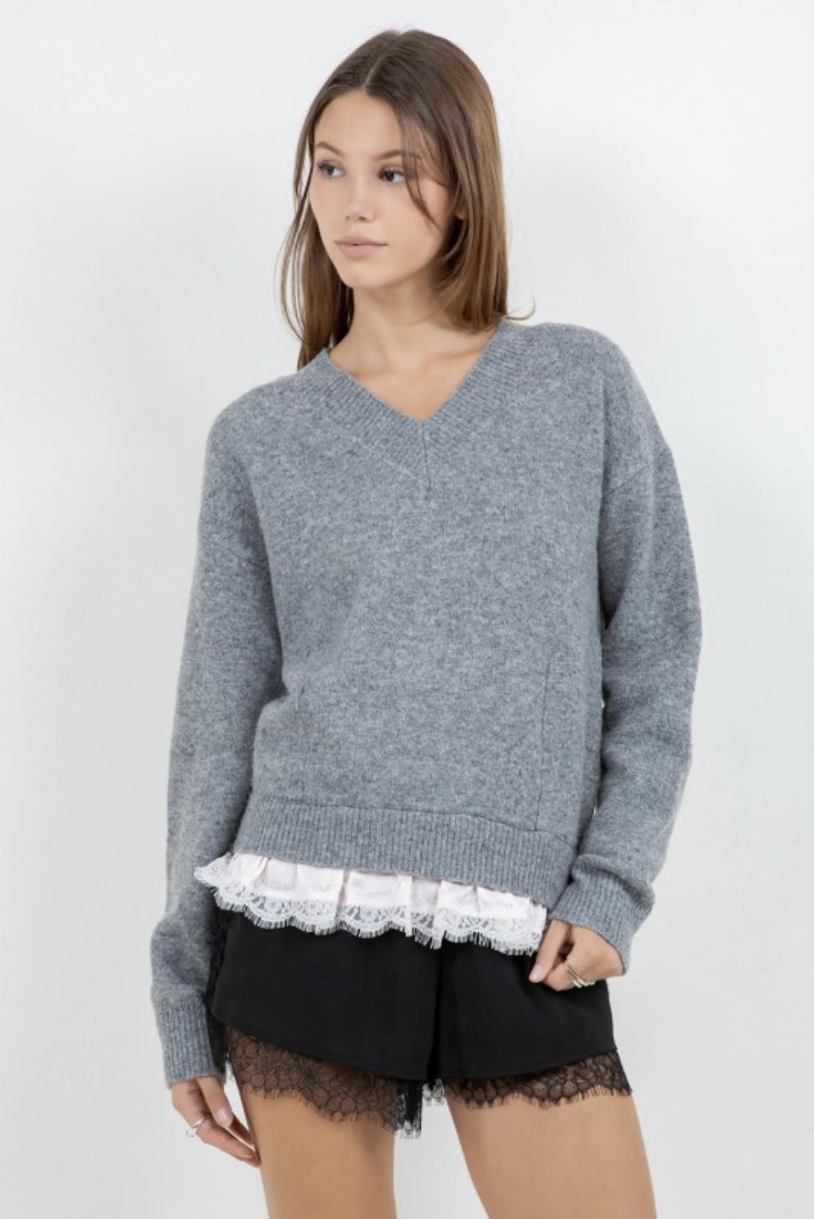 Lou V Neck Sweater