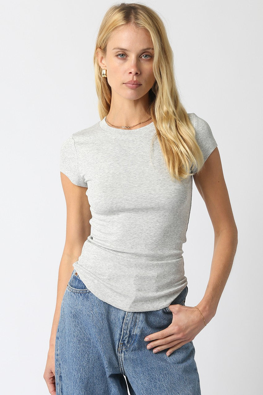Elevated Basics Fitted Tee