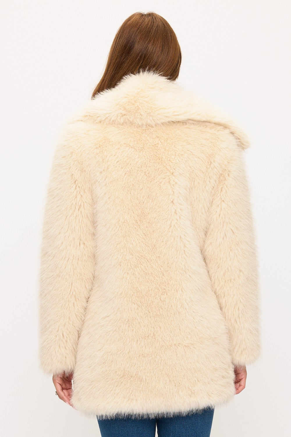 Main Character Faux Fur Coat