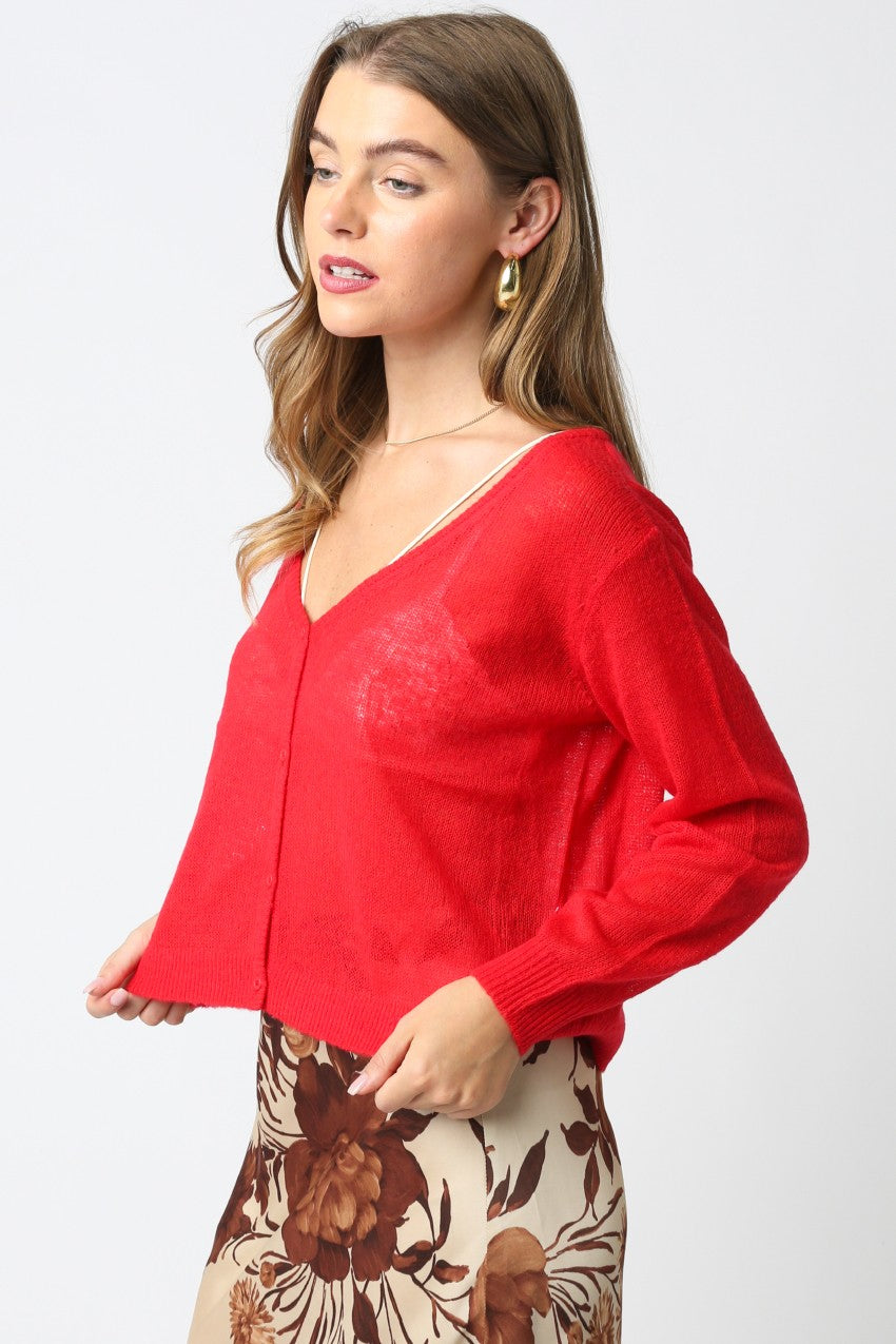 Delightful Dottie Cardigan