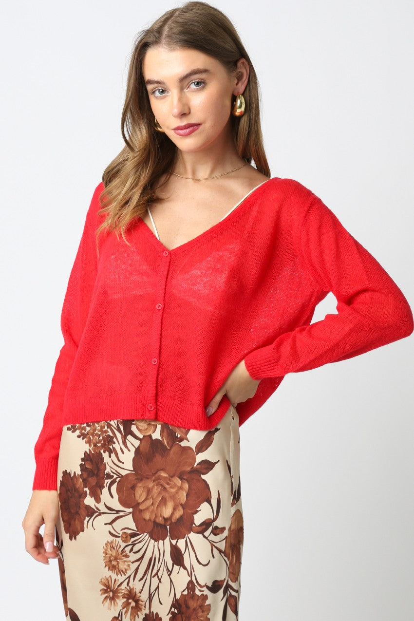 Delightful Dottie Cardigan