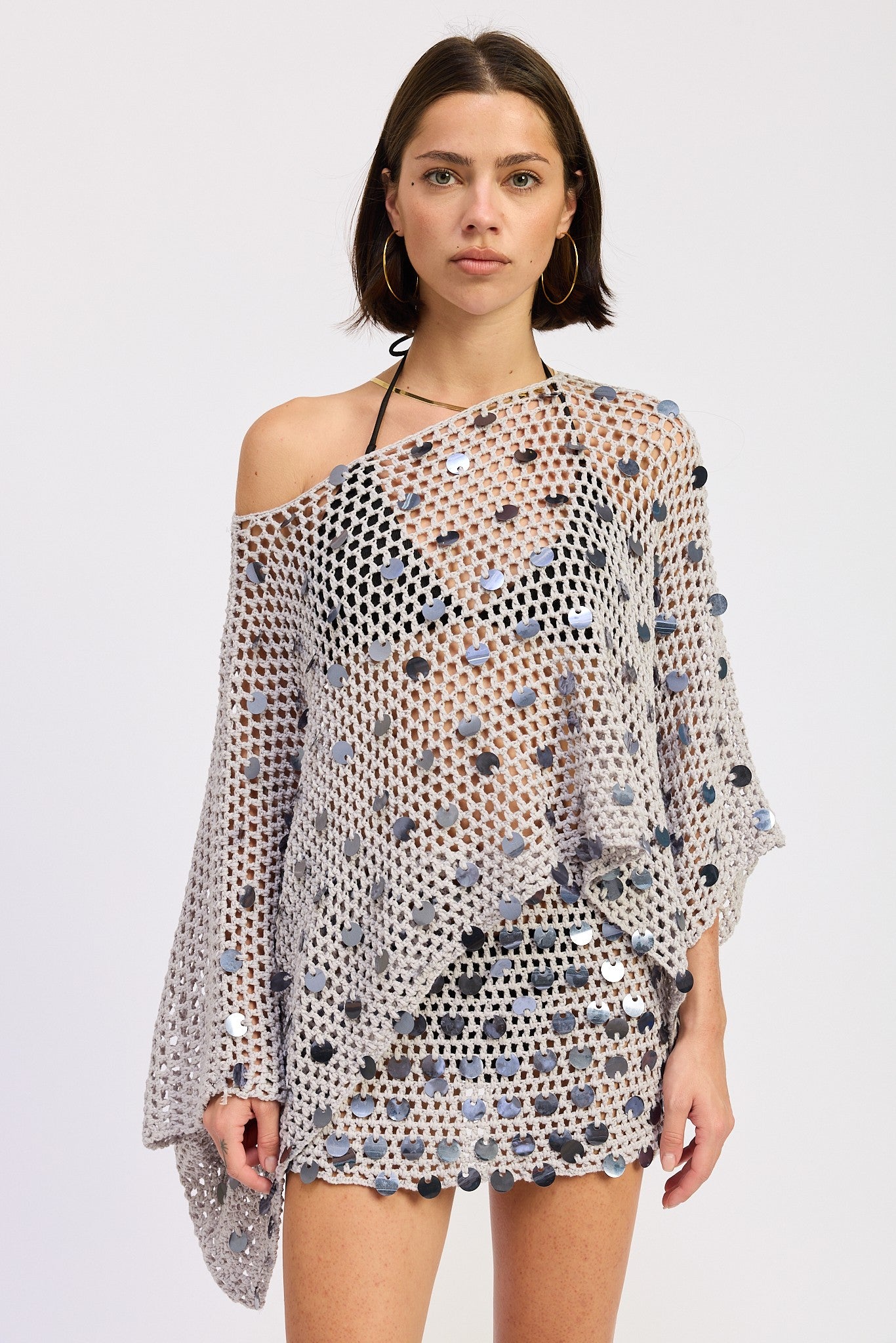 Antigua Crochet Poncho