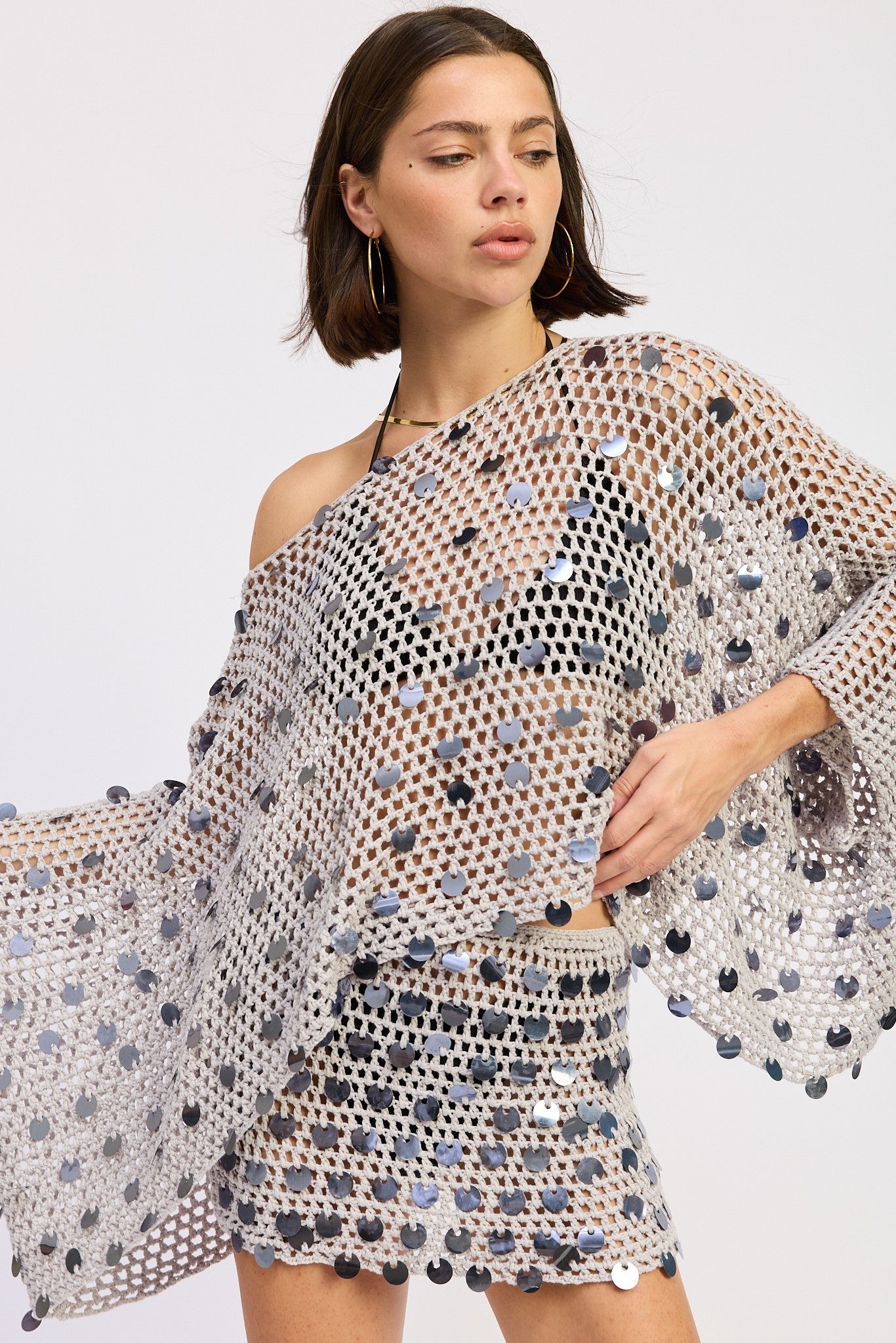 Antigua Crochet Poncho