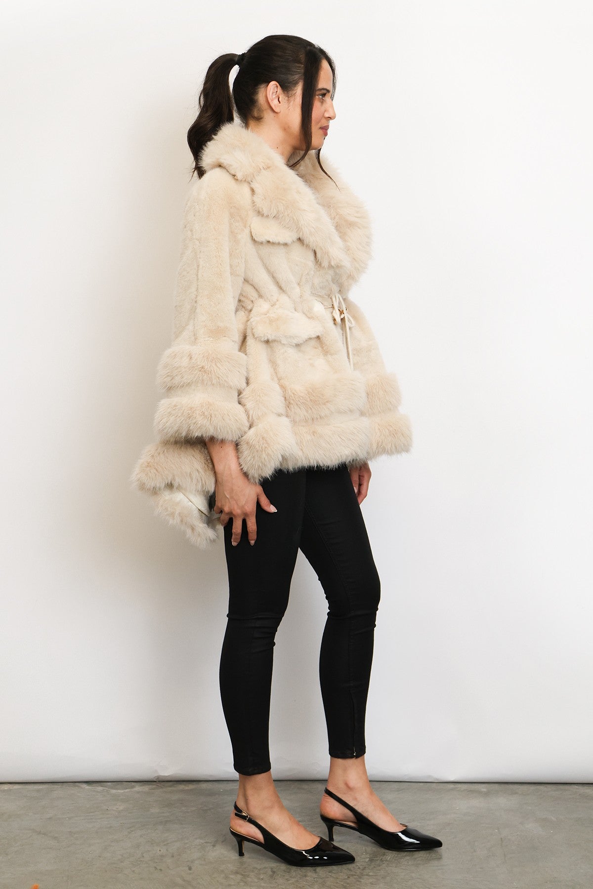 Francesca Faux Fur Coat
