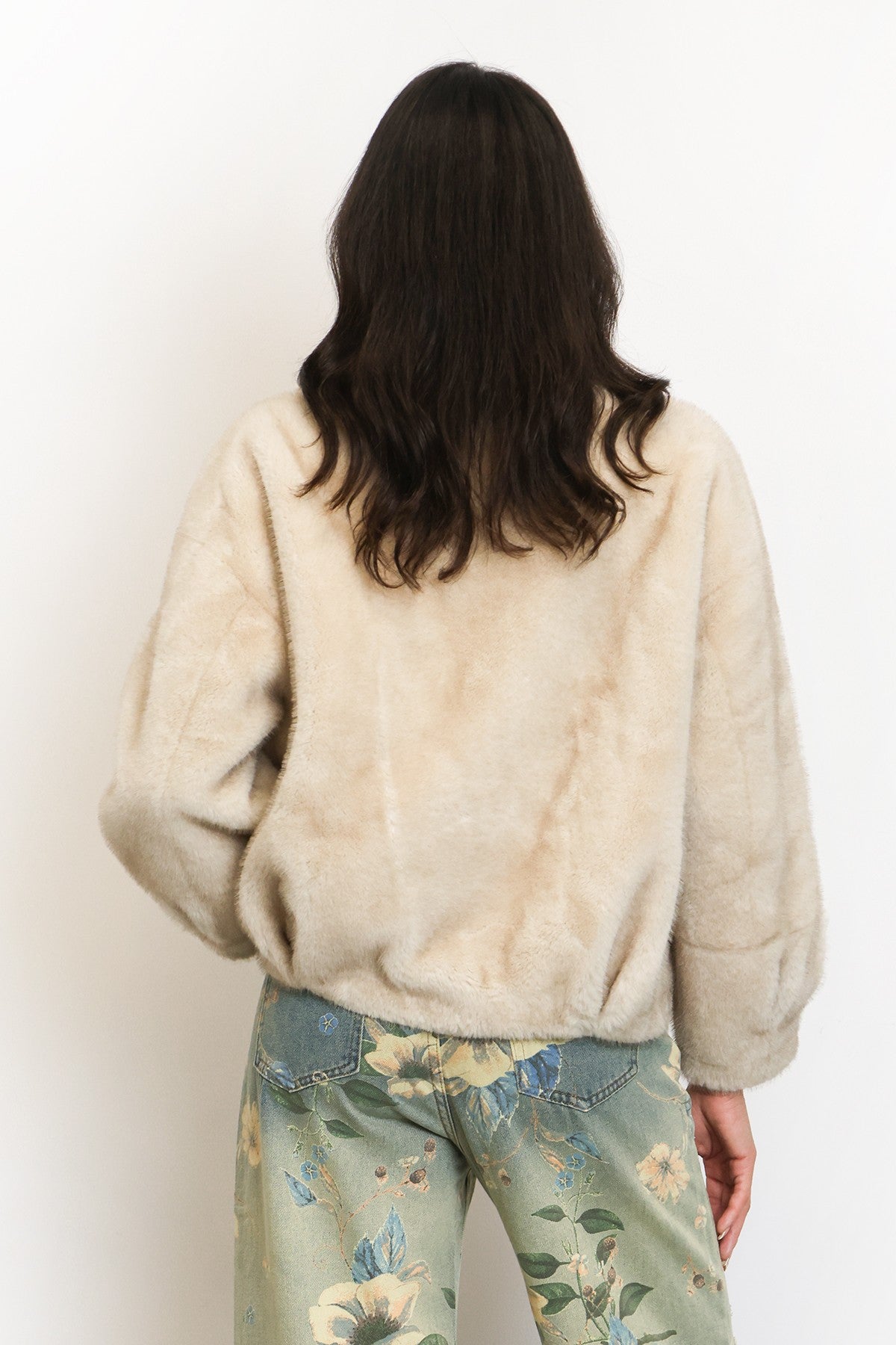 Maybe Baby Faux Fur Coat