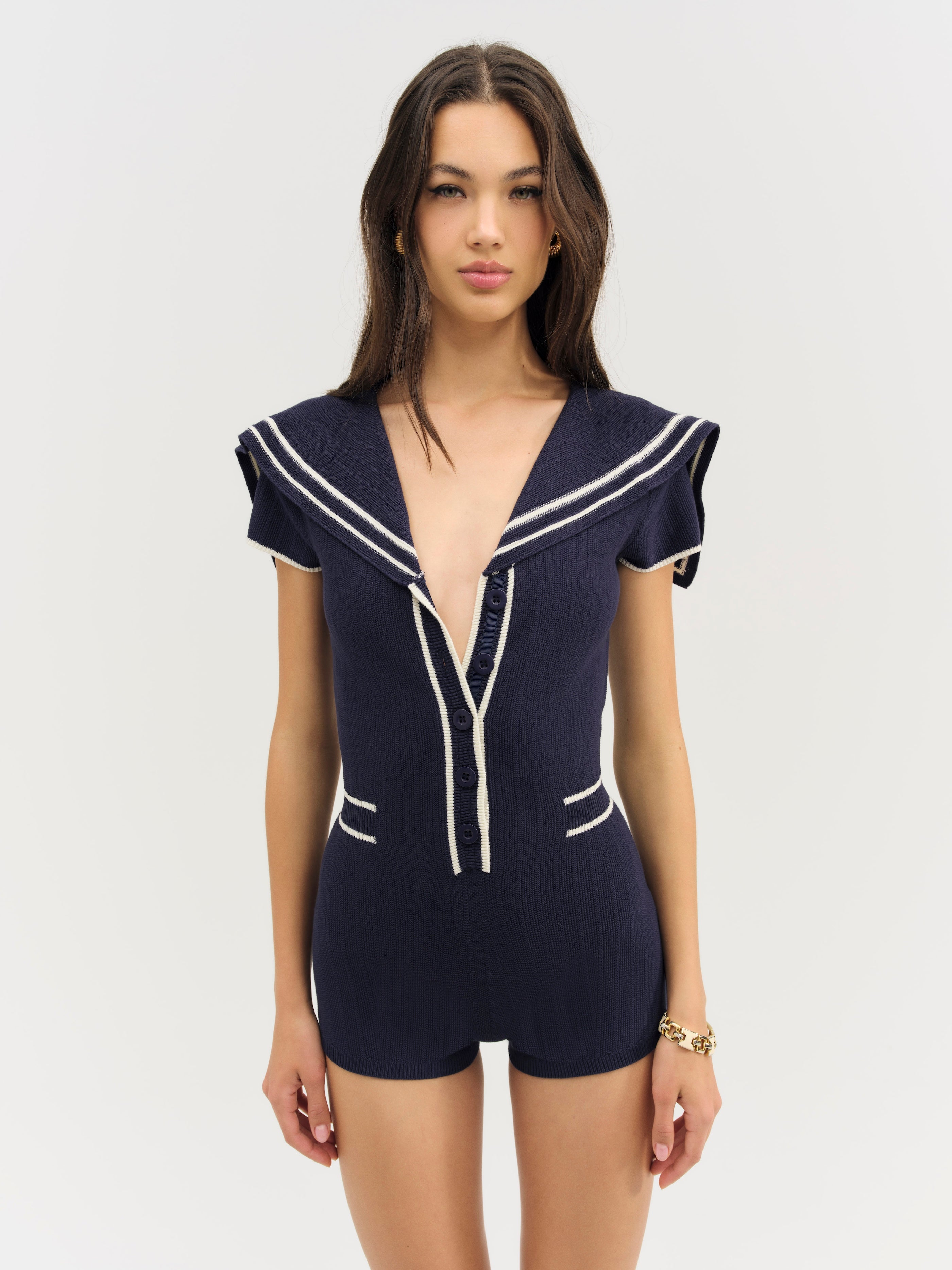 Naomi Knit Romper