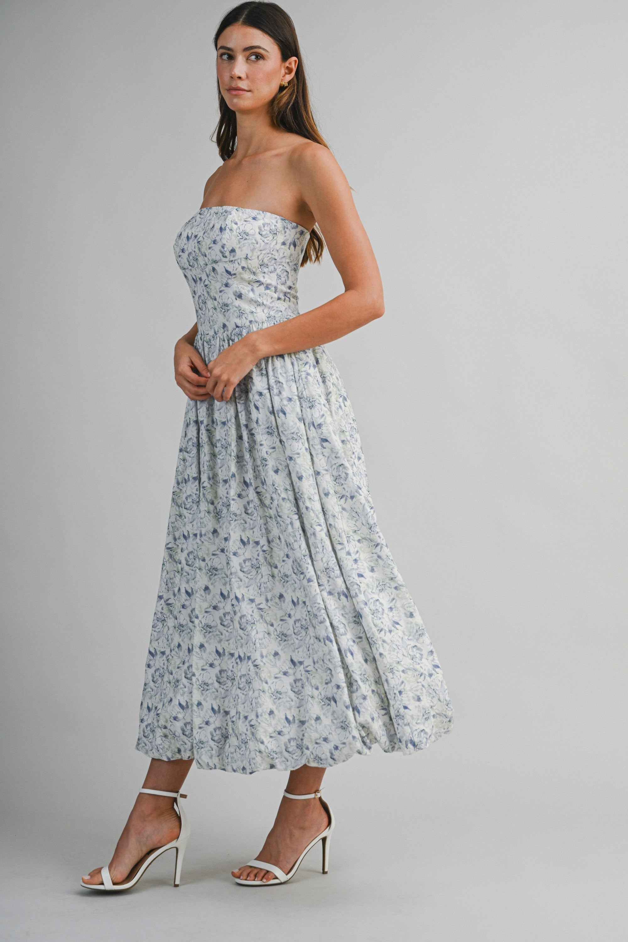 Katie Strapless Dress