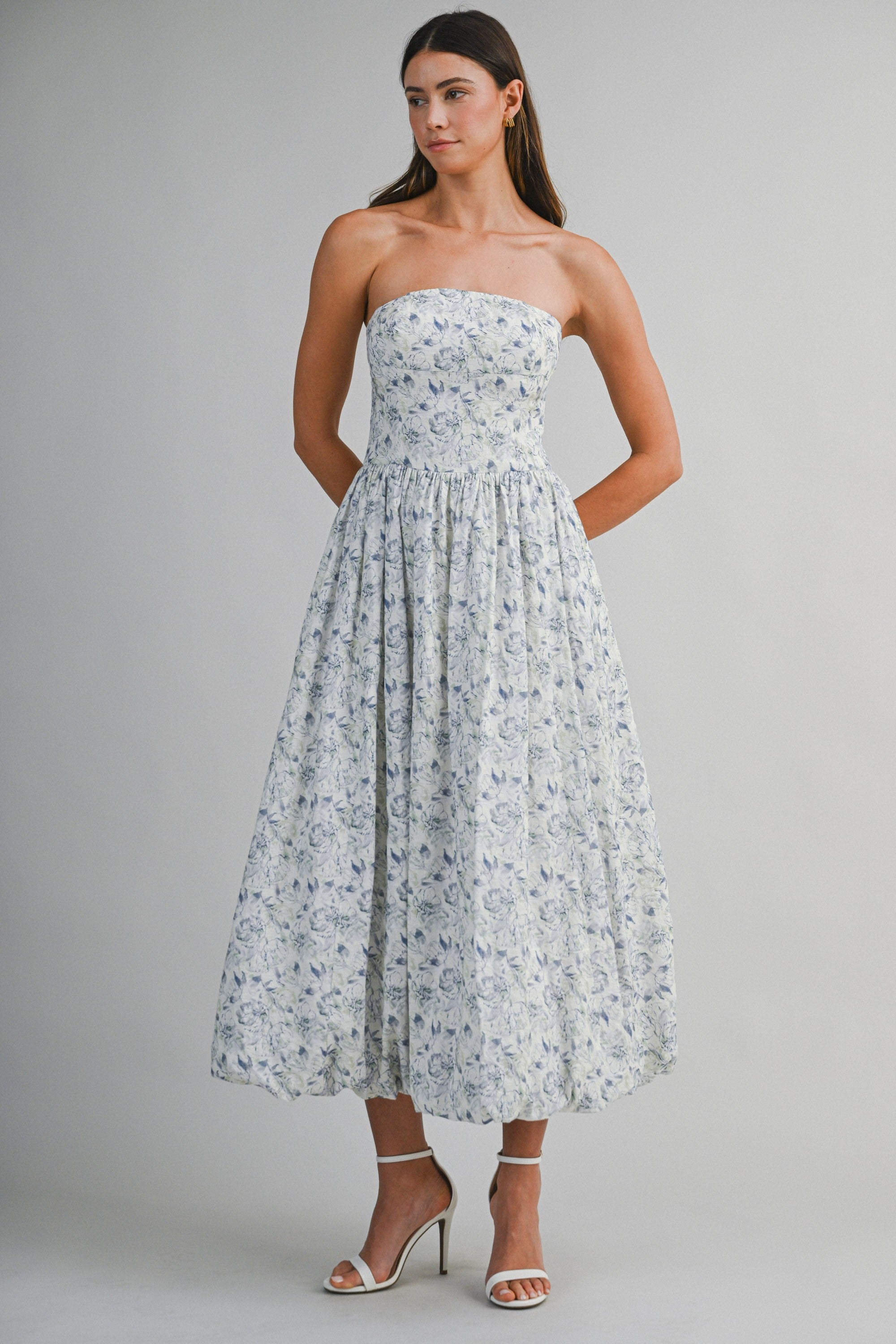 Katie Strapless Dress