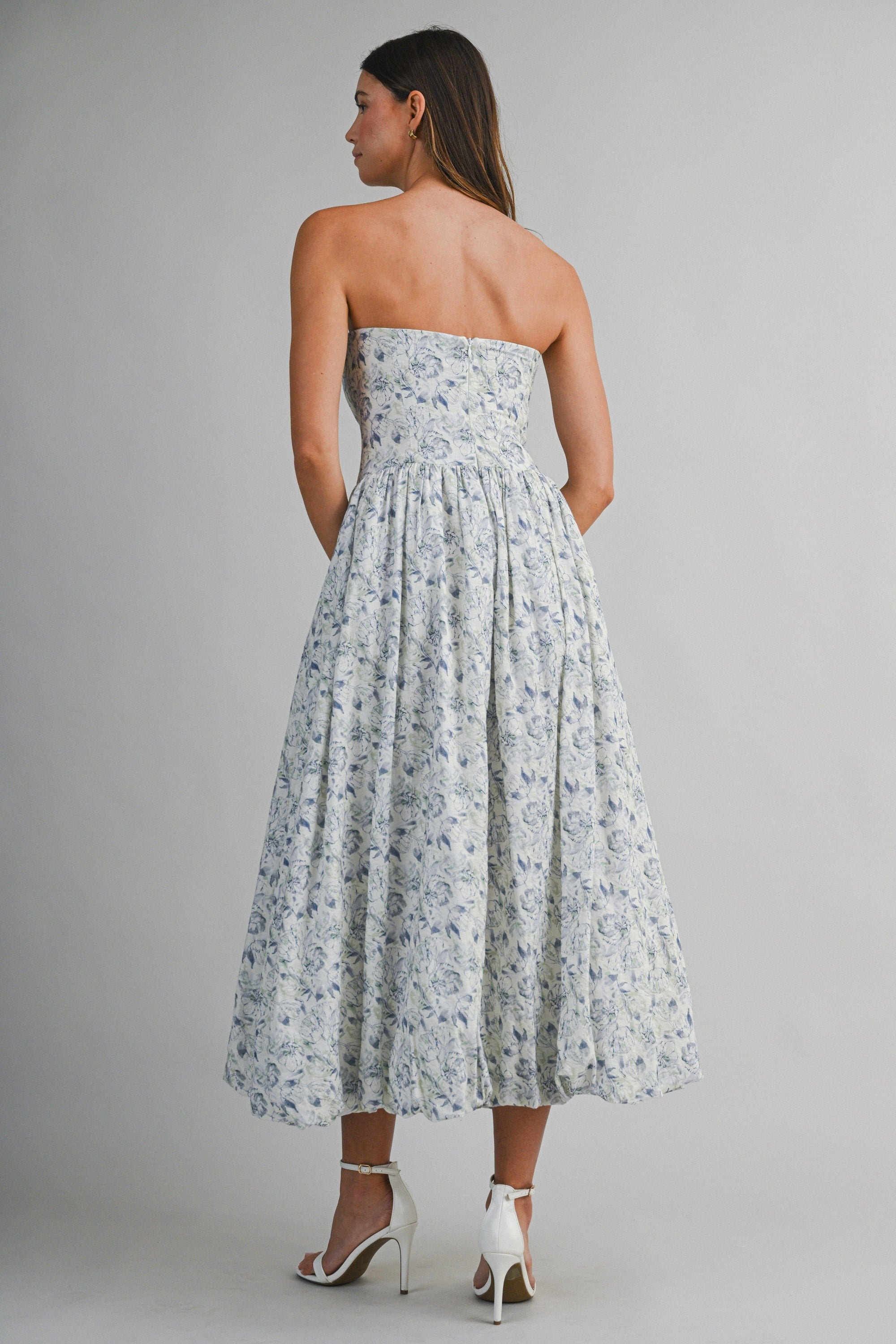 Katie Strapless Dress