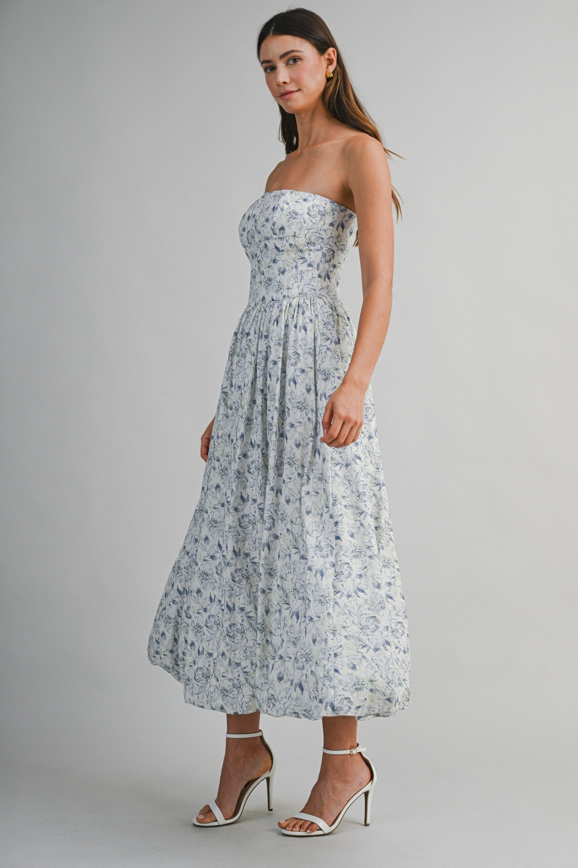 Katie Strapless Dress